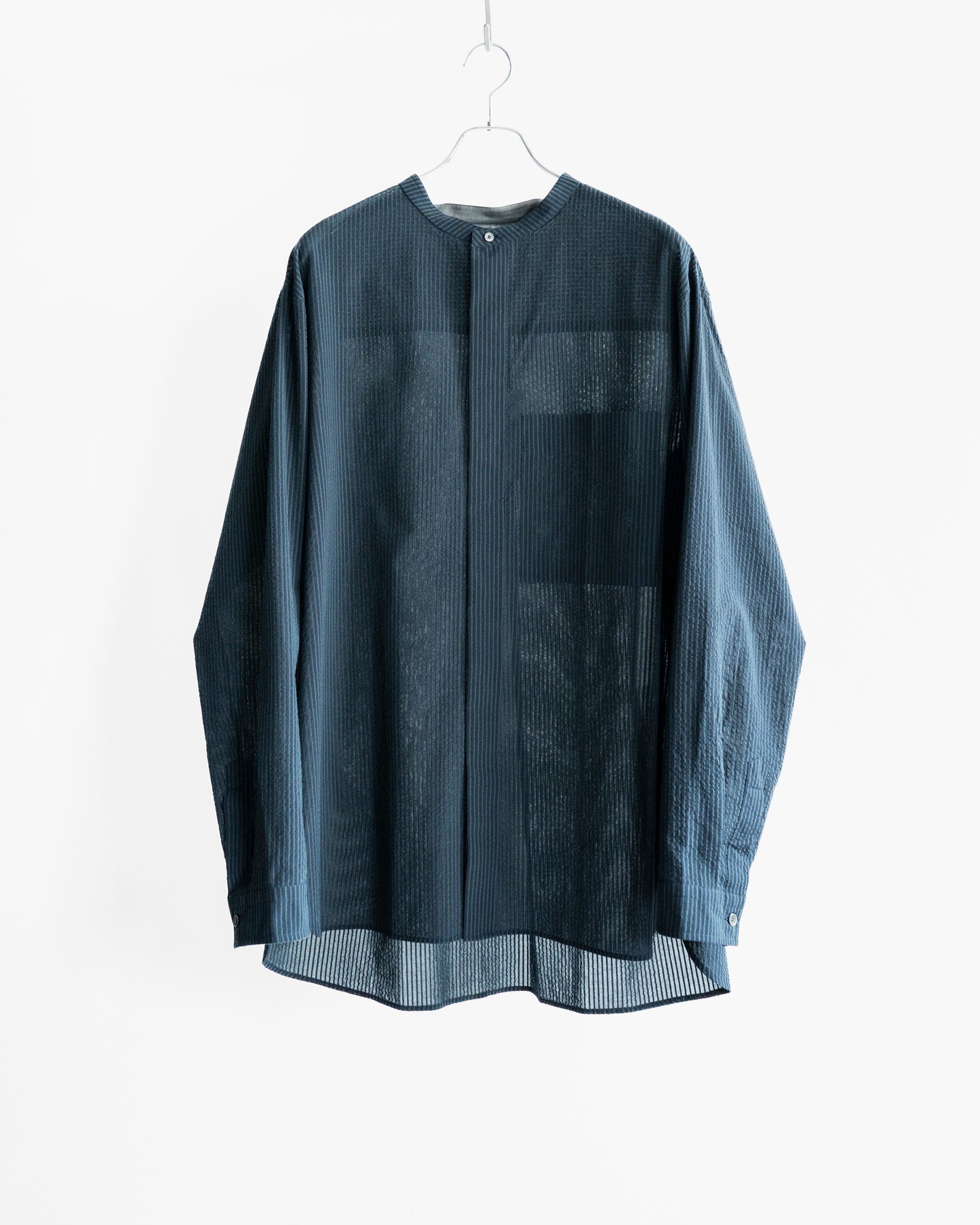 RIVERMAN OVERSHIRT / SILK SEER SUCKER