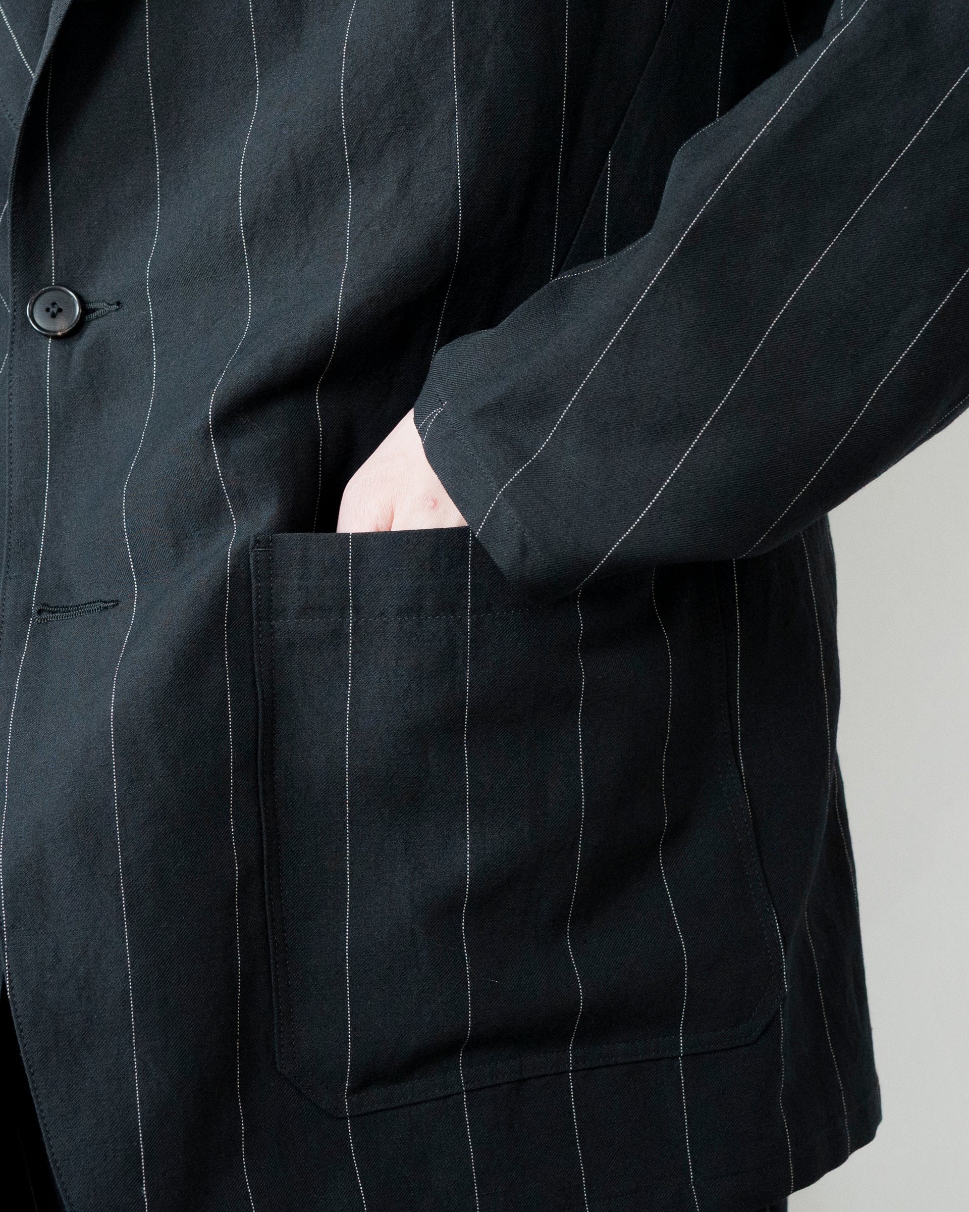 HENRRI LINEN STRIPE JACKET – STORE N