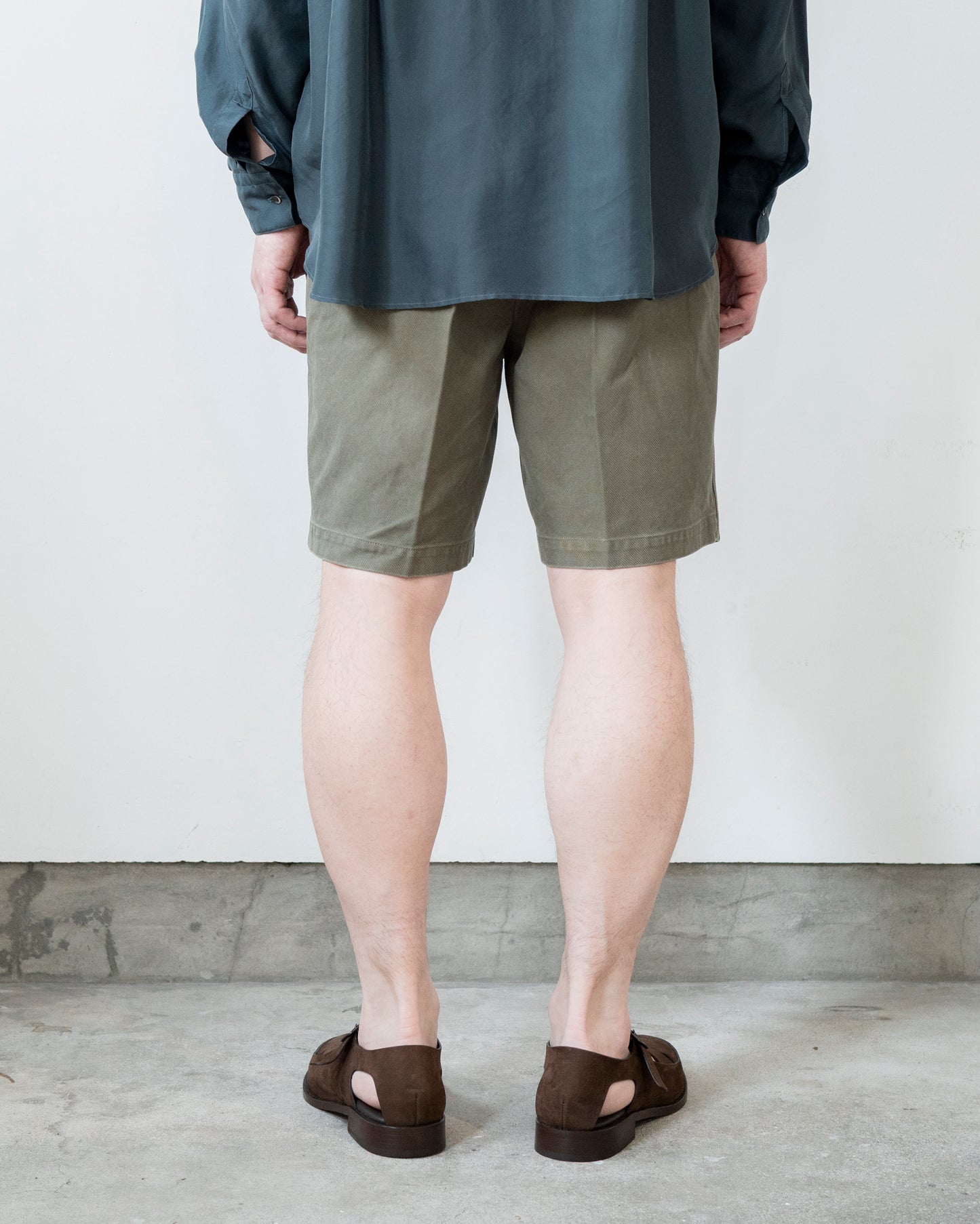 TIM COTTON OVER DYE SHORT PANTS