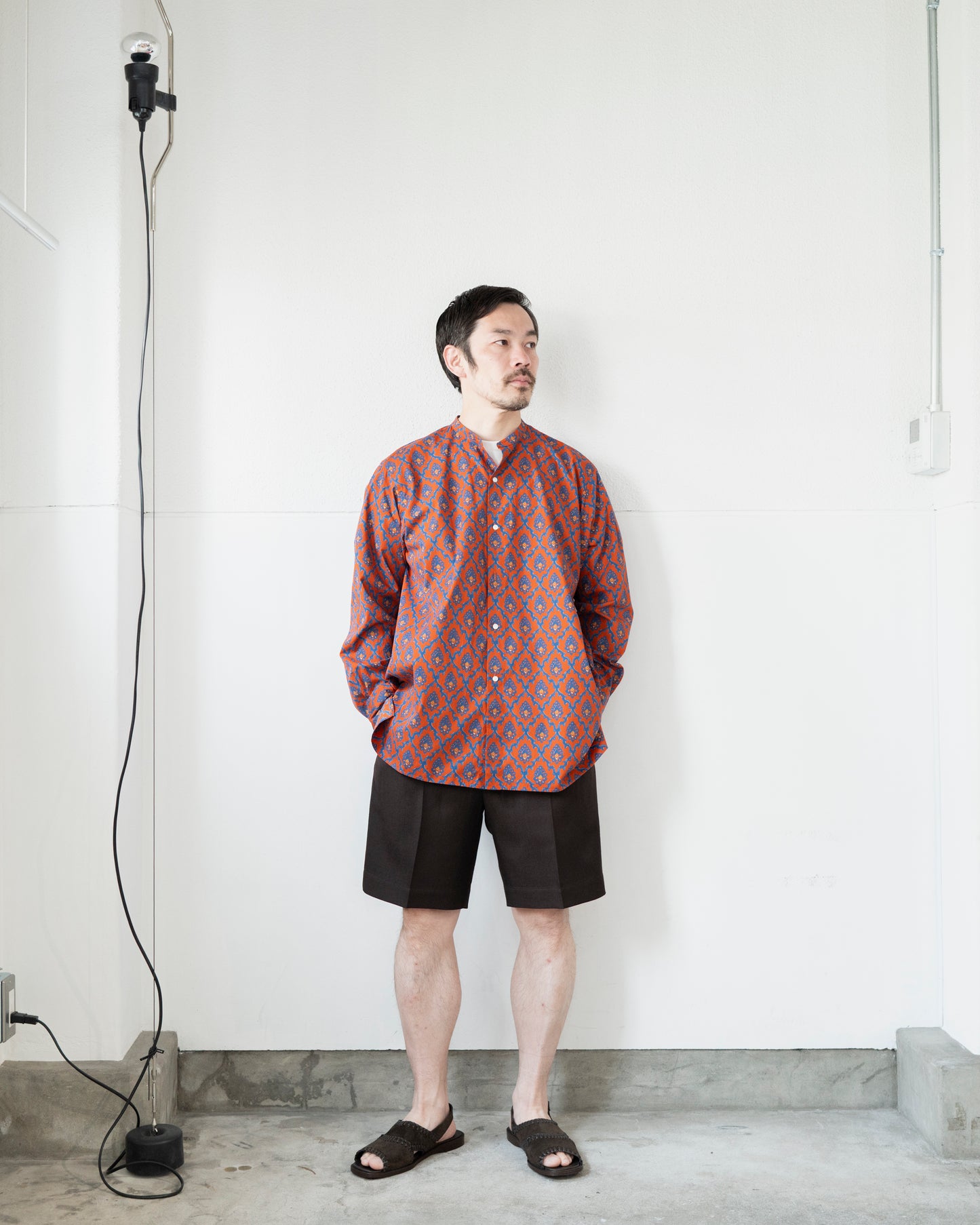 BILL WOOL LINEN SHORT PANTS