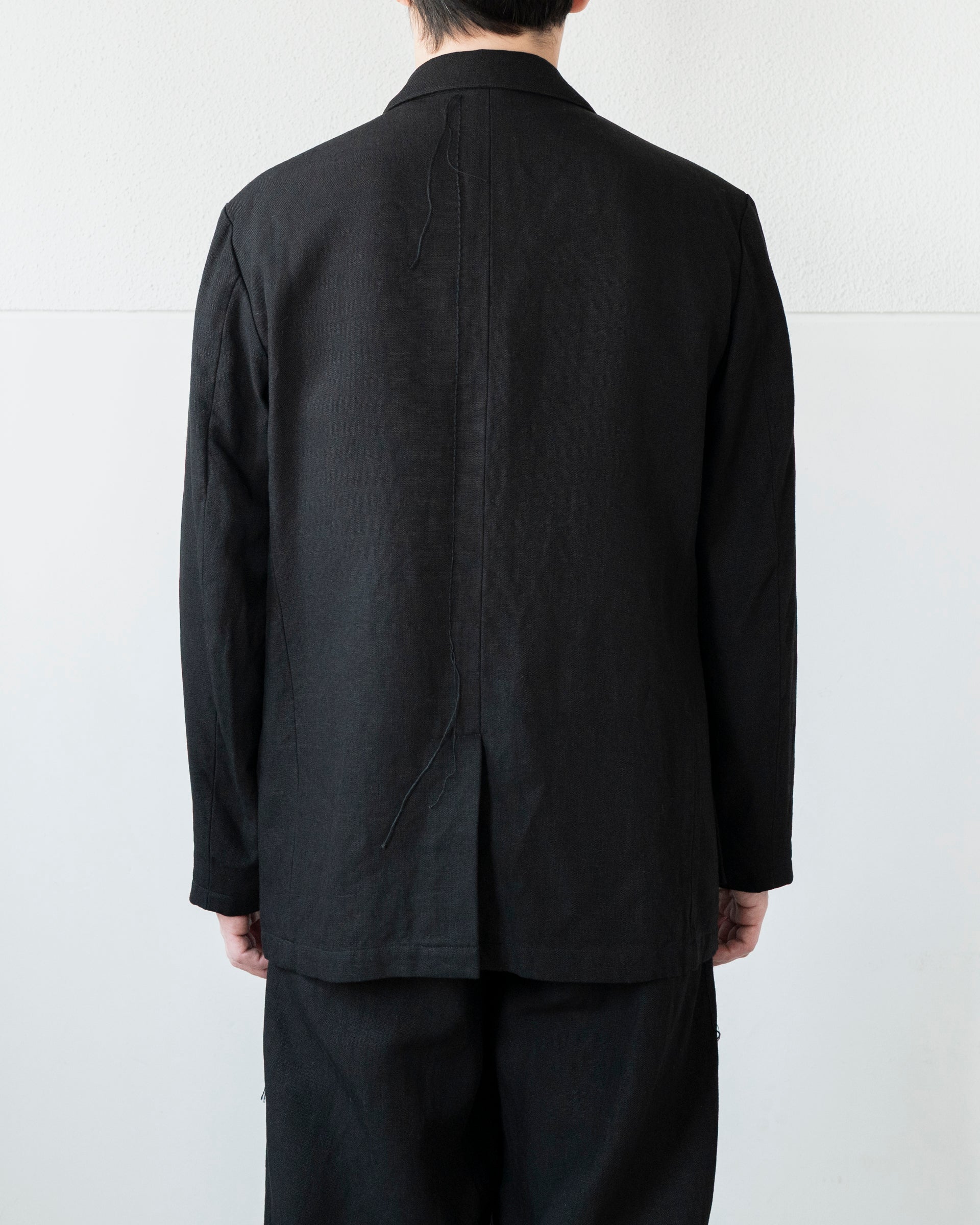 ROUGH LINEN CANVAS 2B JACKET – STORE N
