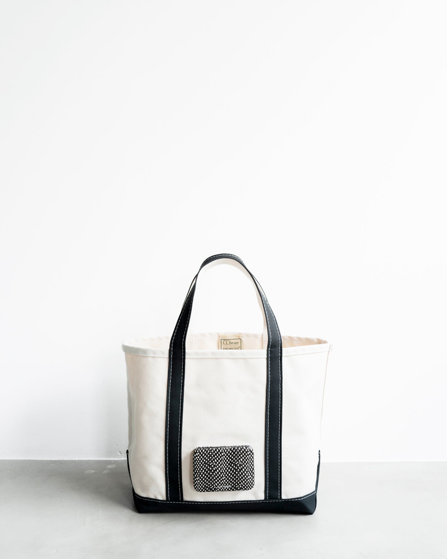 L.L. BEAN TOTE BAG / LIZARD LEATHER CARDCASE