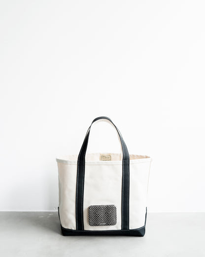 L.L. BEAN TOTE BAG / LIZARD LEATHER CARDCASE