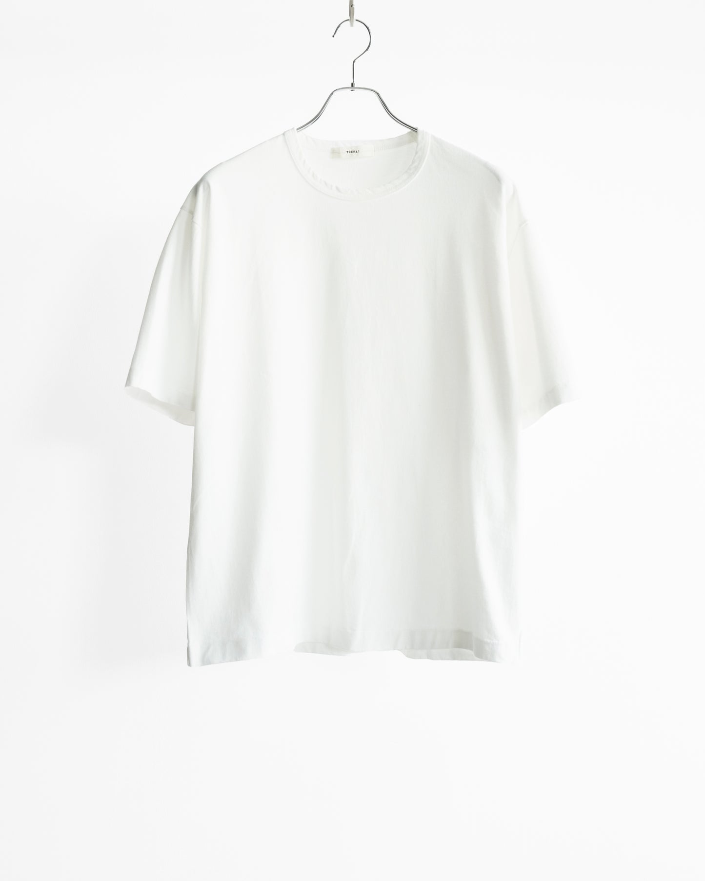 DRY COTTON JERSEY CREW NECK T-SHIRT