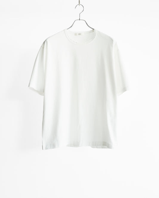 DRY COTTON JERSEY CREW NECK T-SHIRT