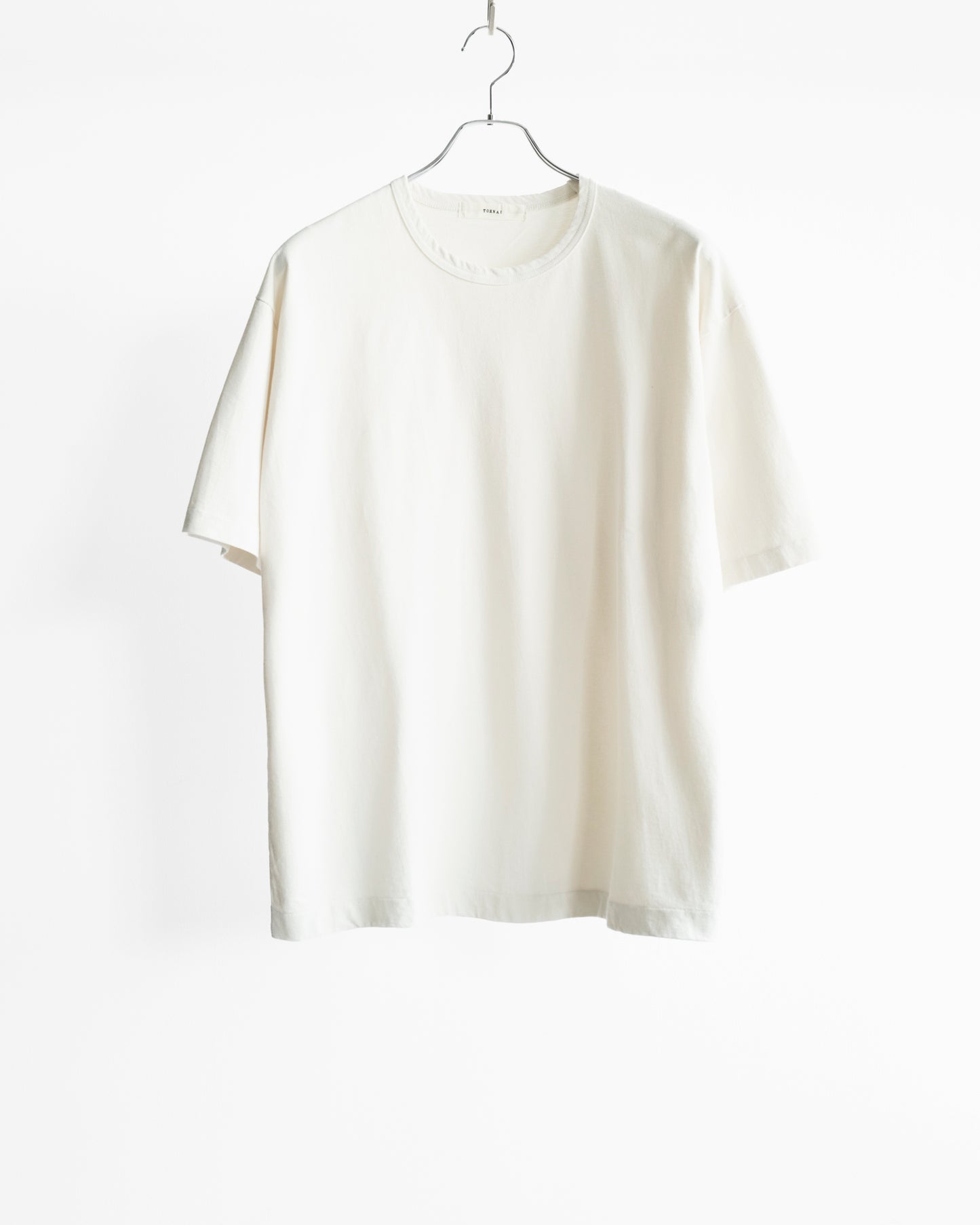 DRY COTTON JERSEY CREW NECK T-SHIRT