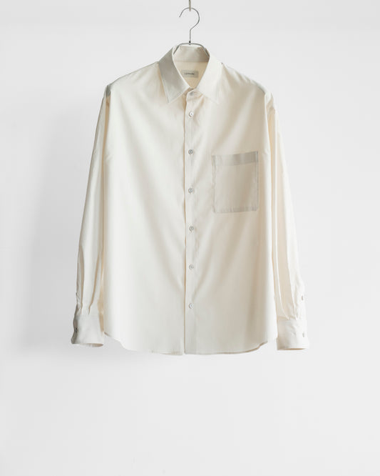 REGULAR SHIRT IN WASHED COTTON SILK