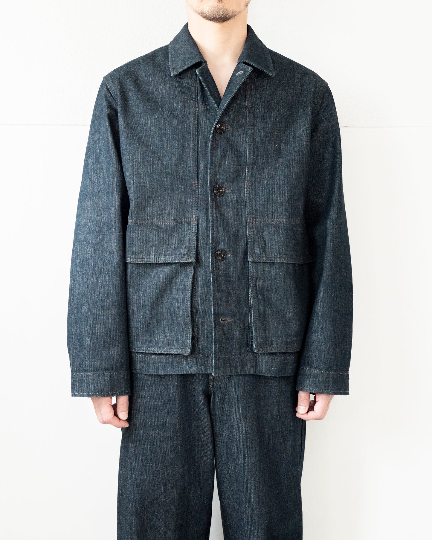 BOXY JACKET IN DENIM