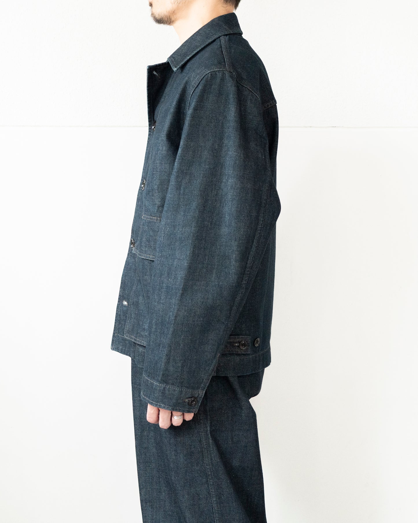 BOXY JACKET IN DENIM