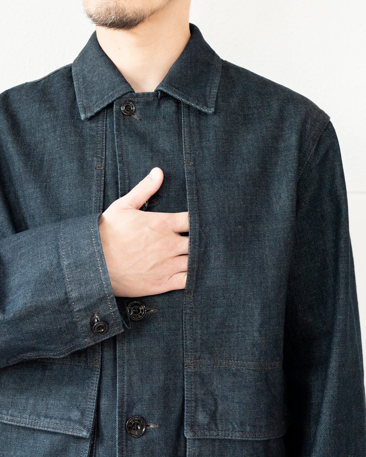 BOXY JACKET IN DENIM
