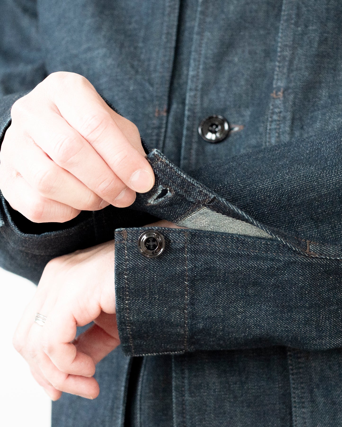 BOXY JACKET IN DENIM