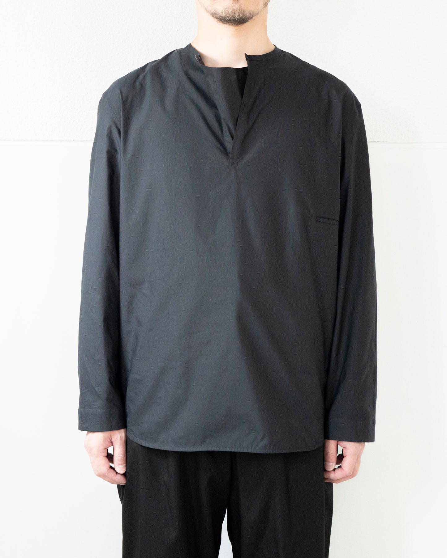 VAREUSE TOP IN WASHED COTTON SILK