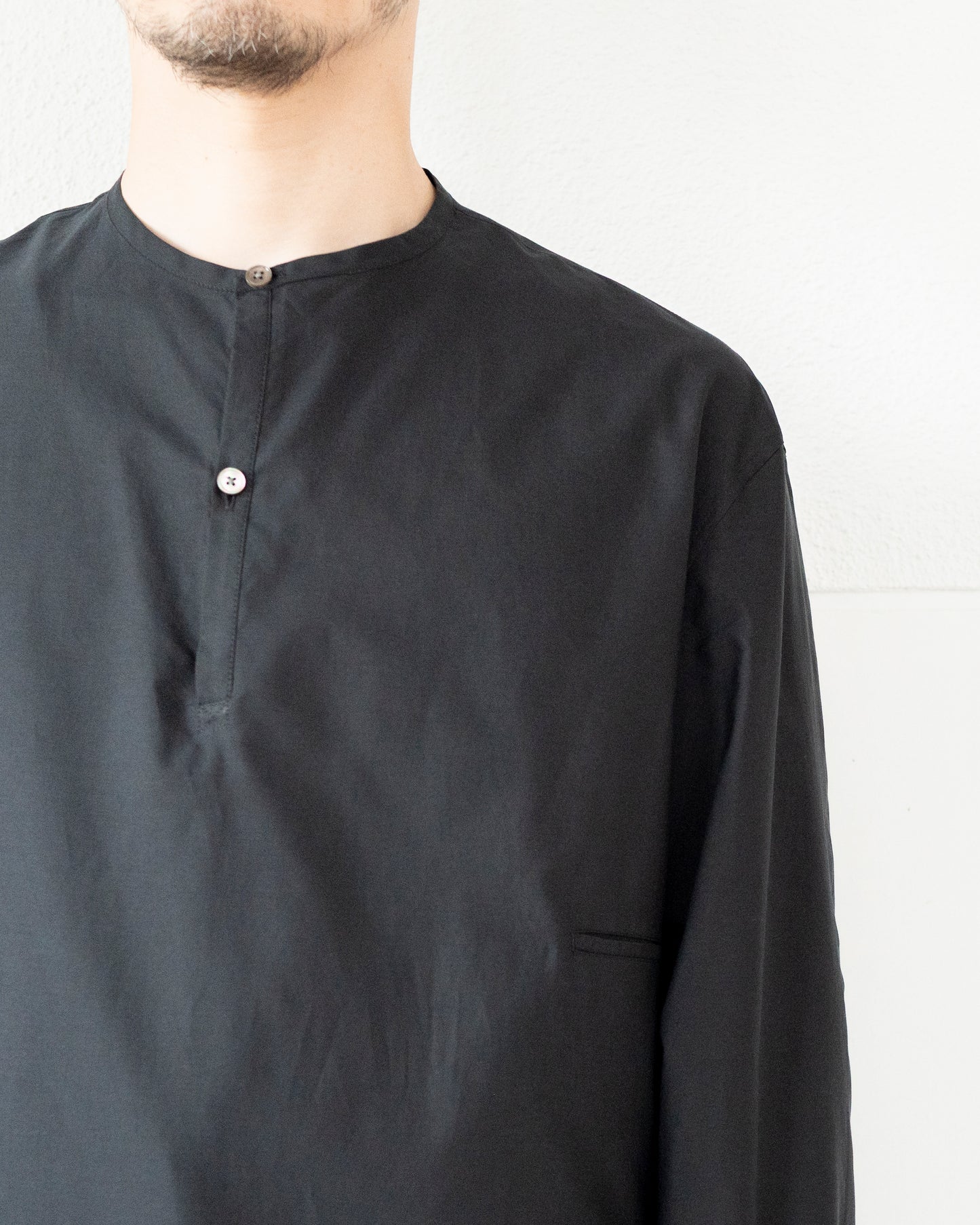 VAREUSE TOP IN WASHED COTTON SILK