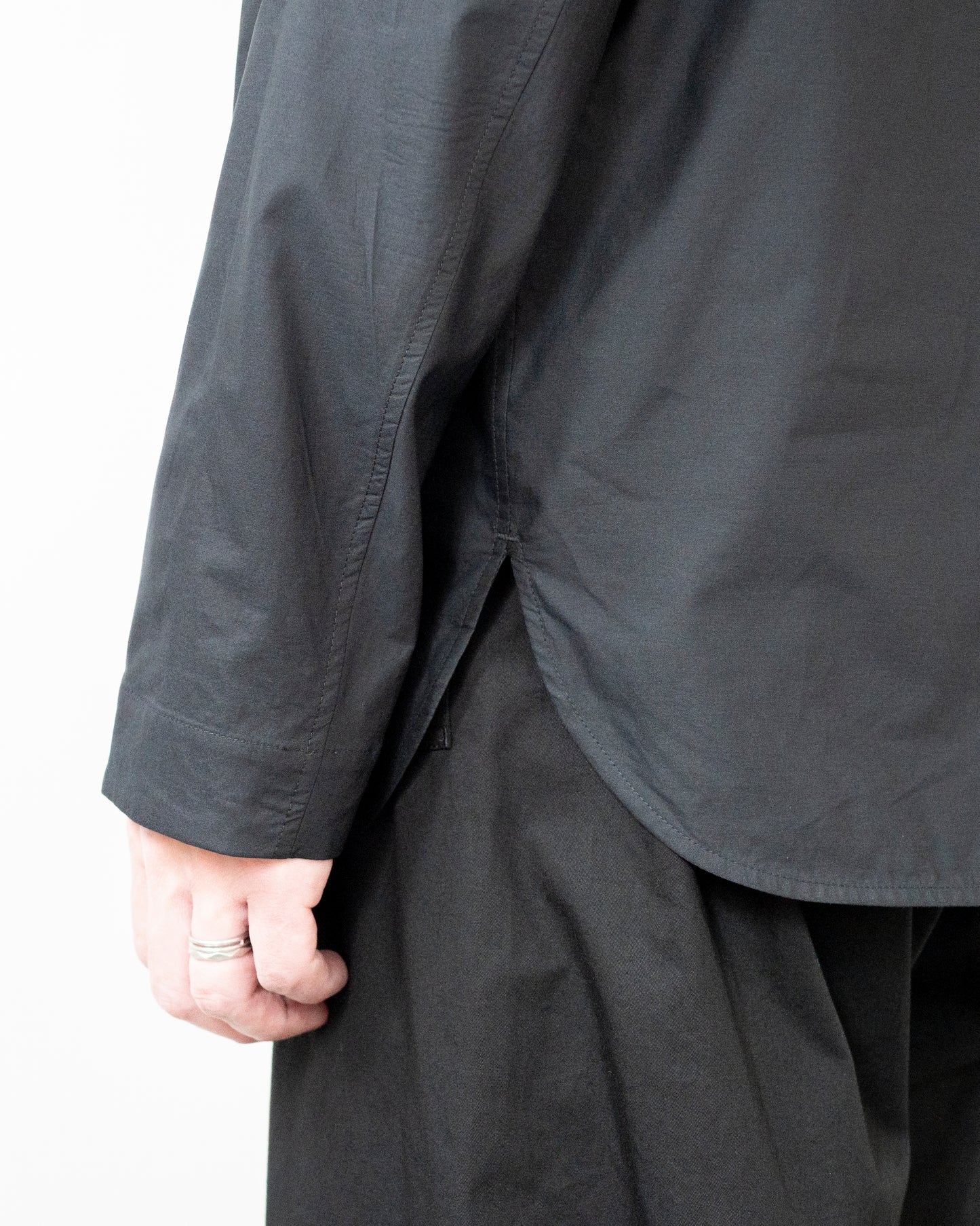 VAREUSE TOP IN WASHED COTTON SILK