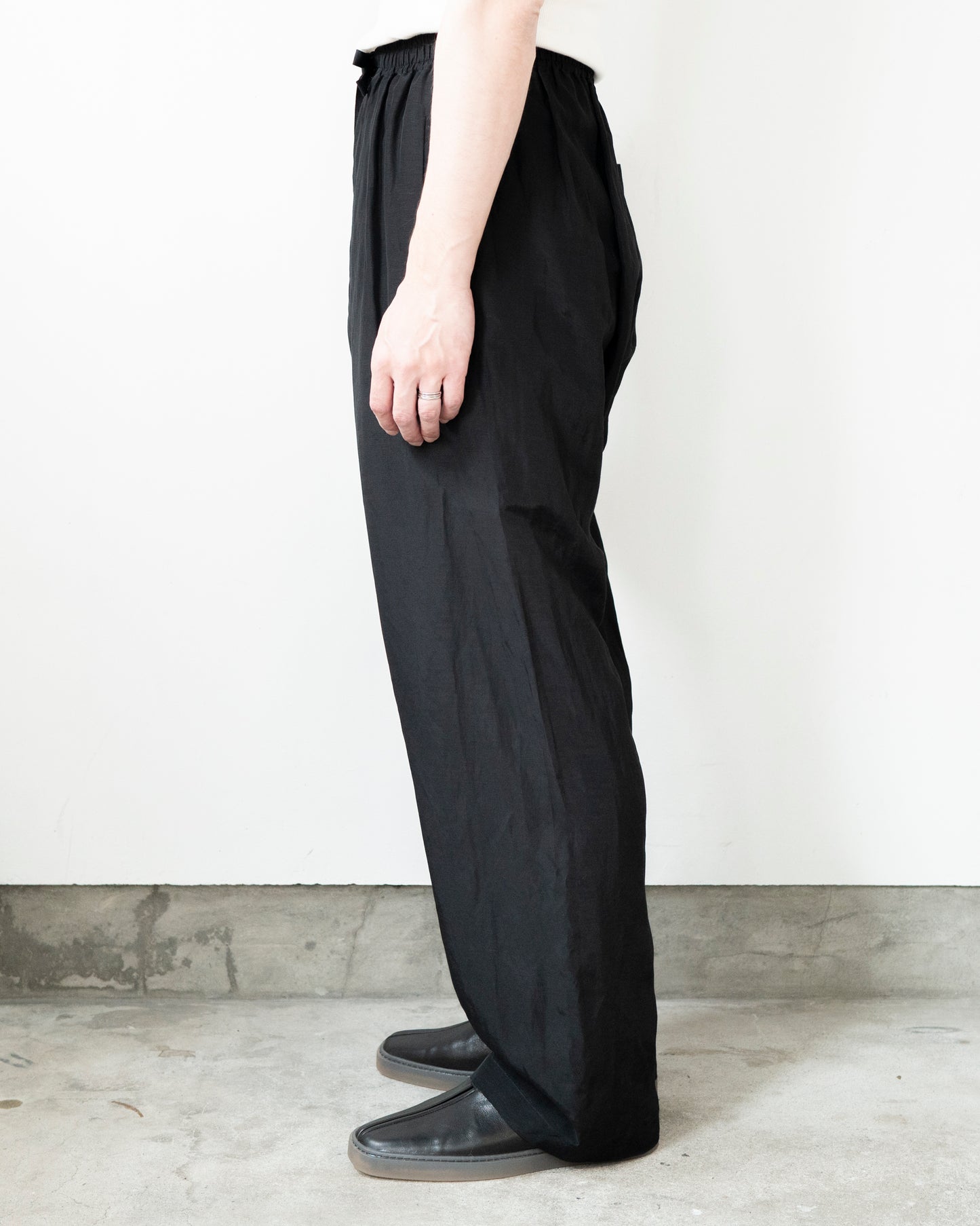 PYJAMA PANTS IN LINEN VISCOSE