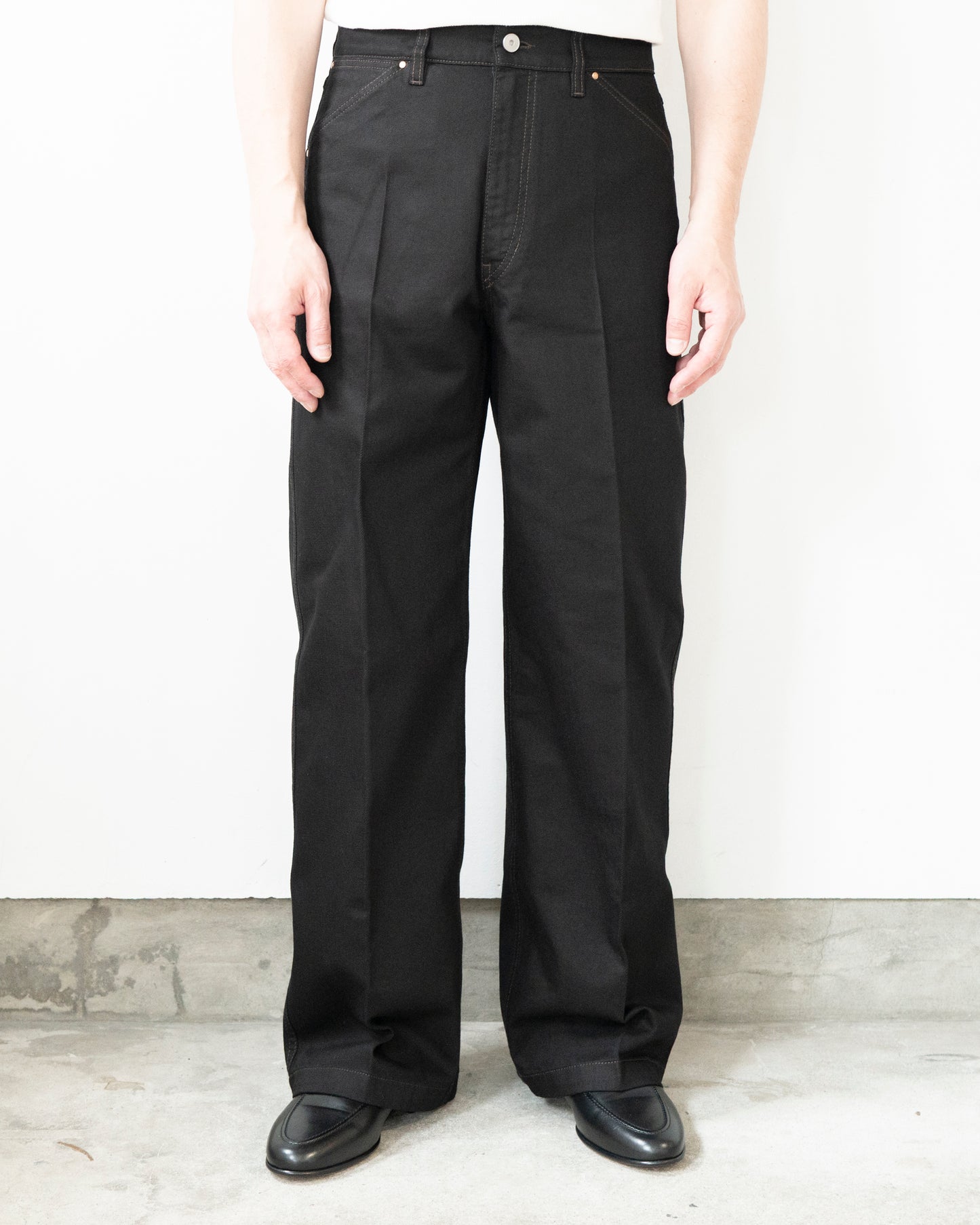 WIDE PANTS IN DENIM