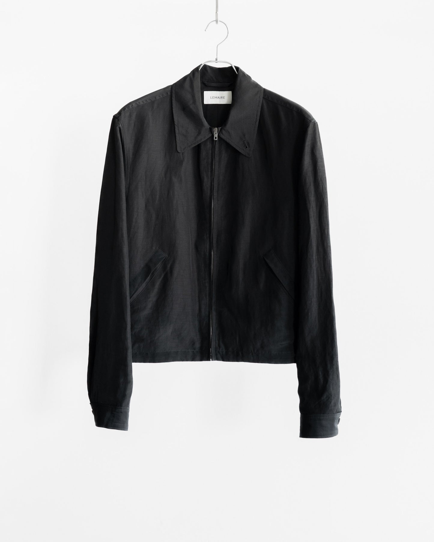 SHORT BLOUSON IN LINEN VISCOSE