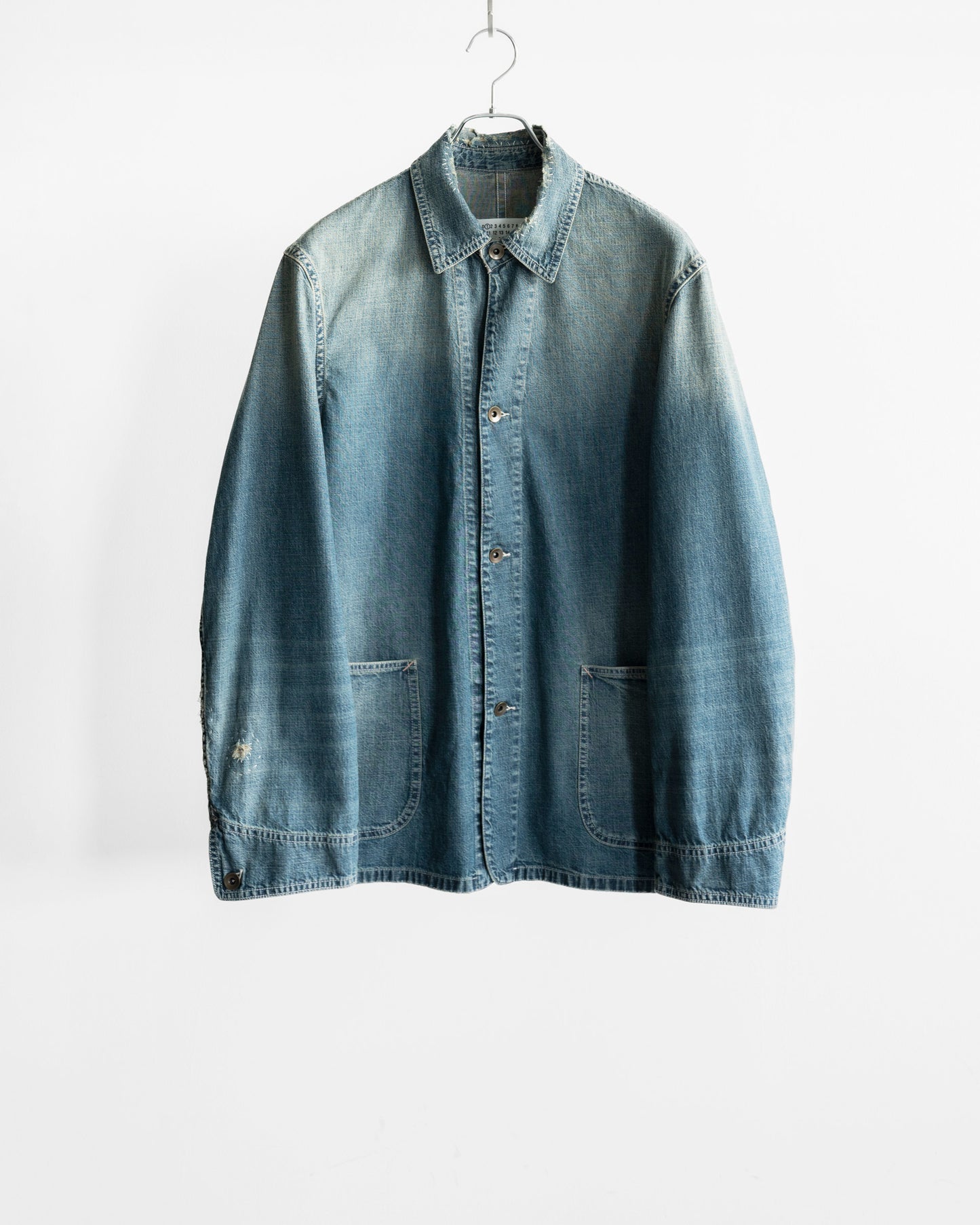 DENIM CABAN JACKET