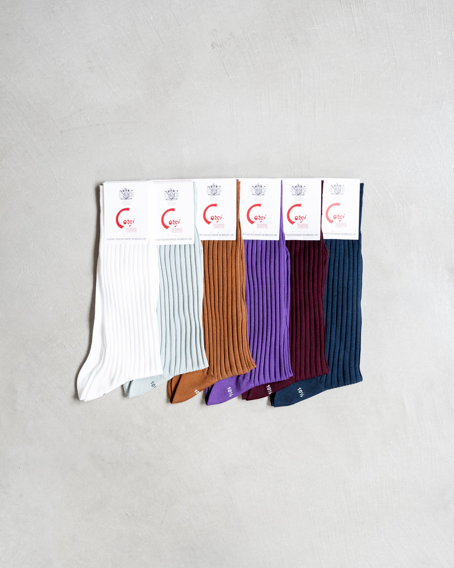 COTTON NYLON RIBBED SOCKS