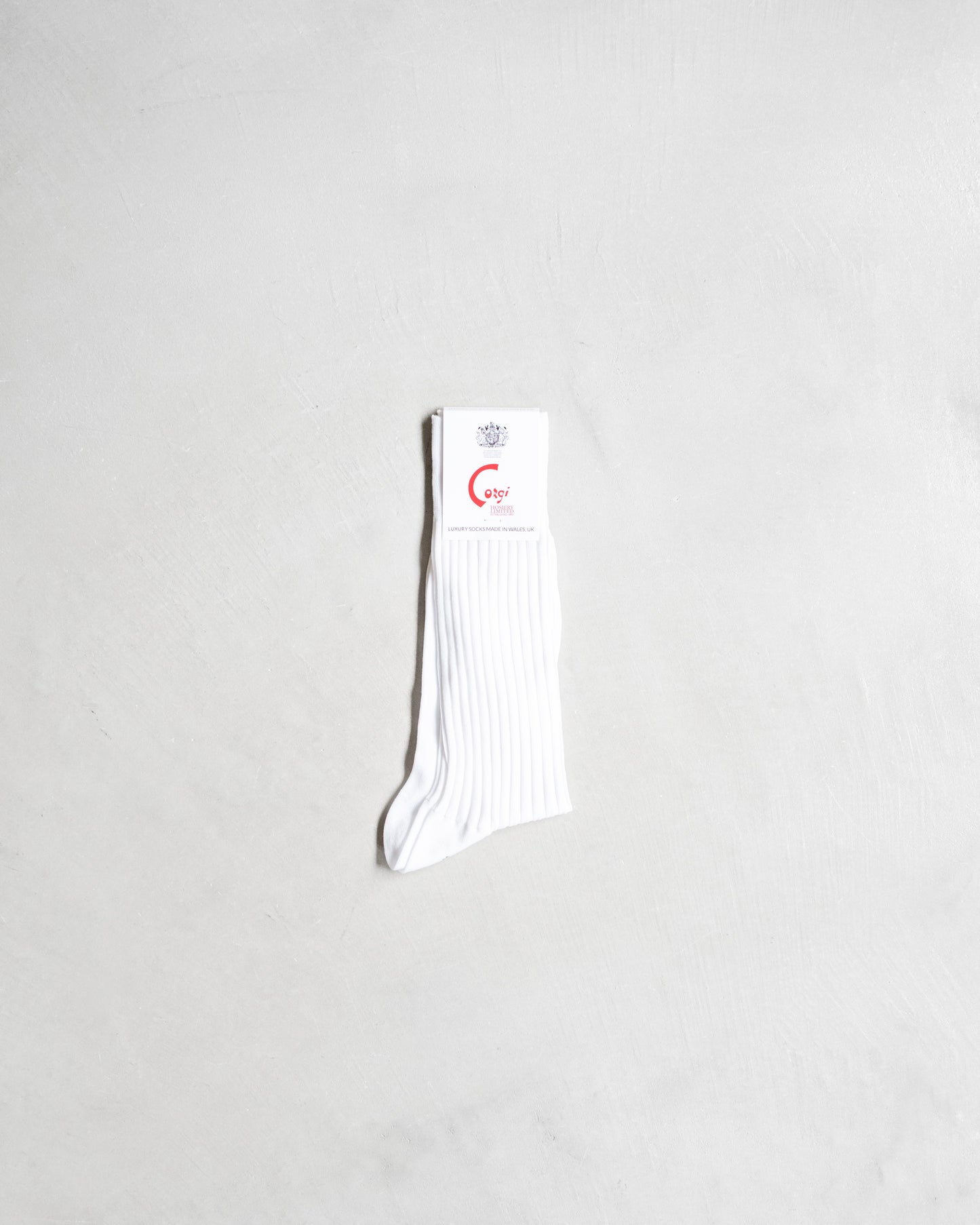 COTTON NYLON RIBBED SOCKS