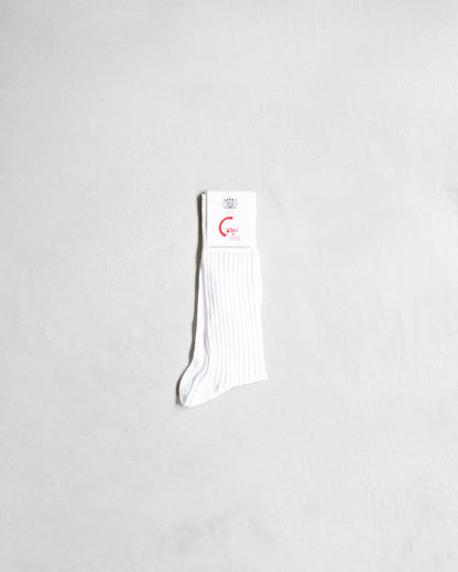 COTTON NYLON RIBBED SOCKS