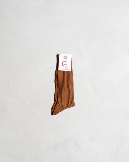 COTTON NYLON RIBBED SOCKS
