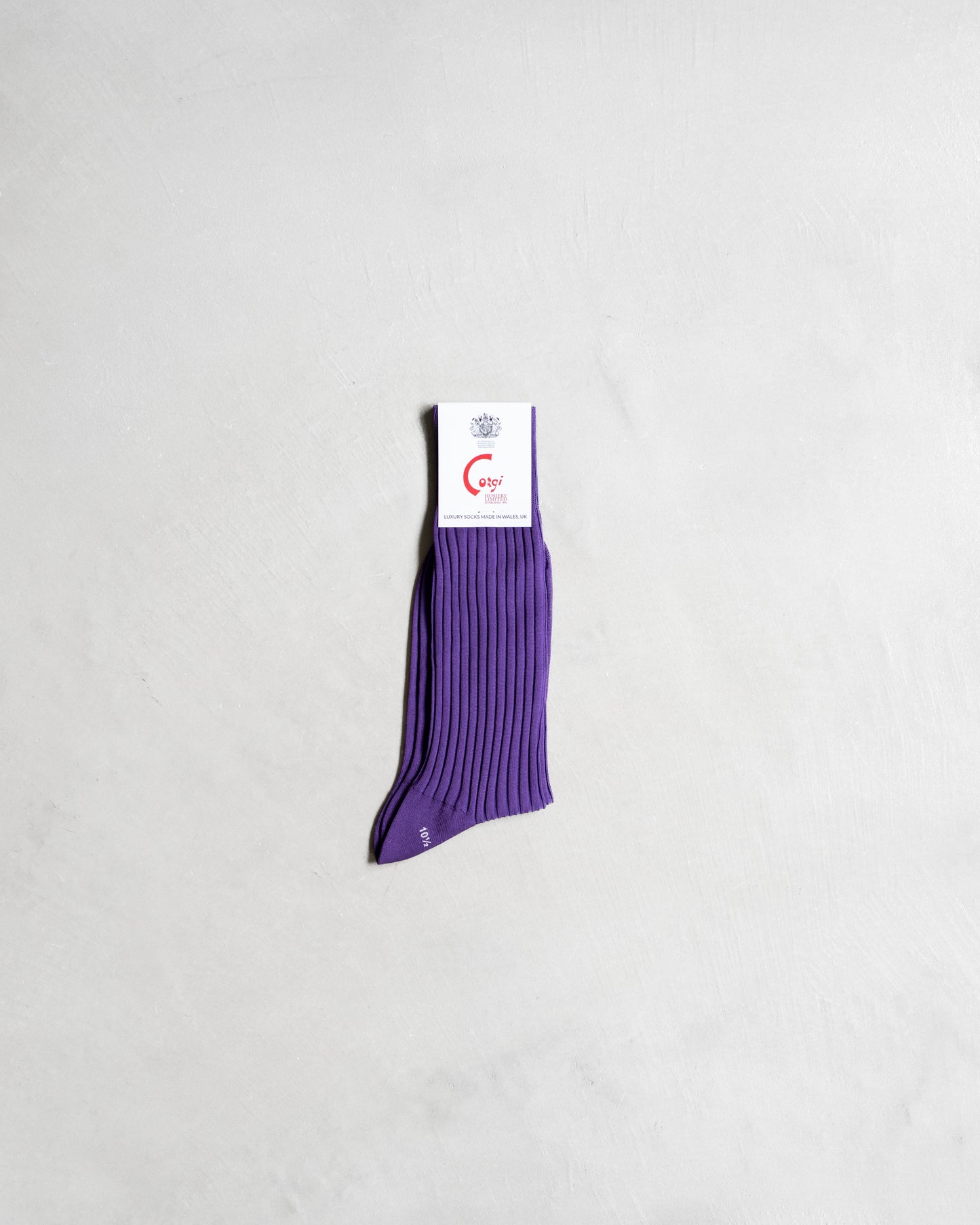 COTTON NYLON RIBBED SOCKS