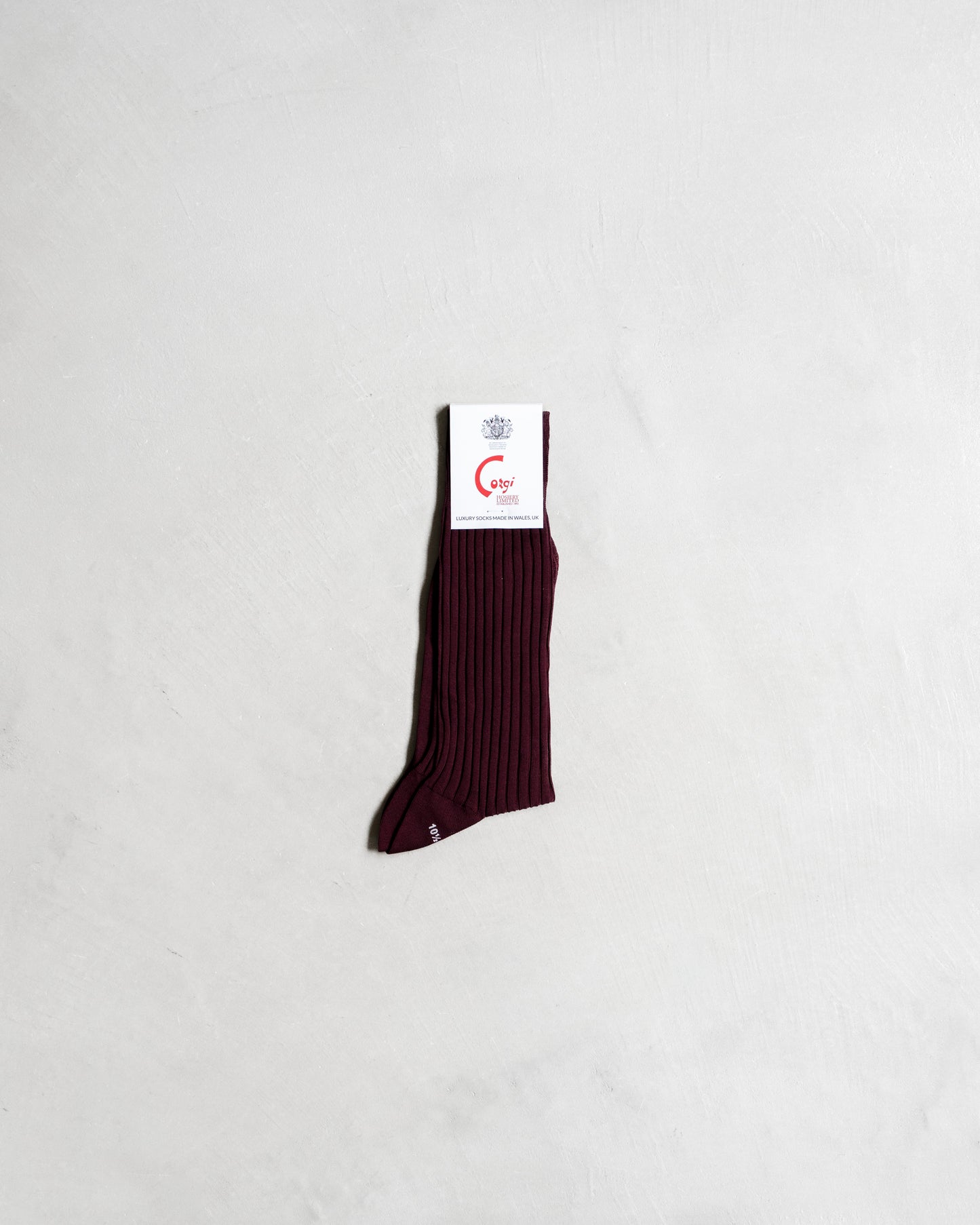 COTTON NYLON RIBBED SOCKS