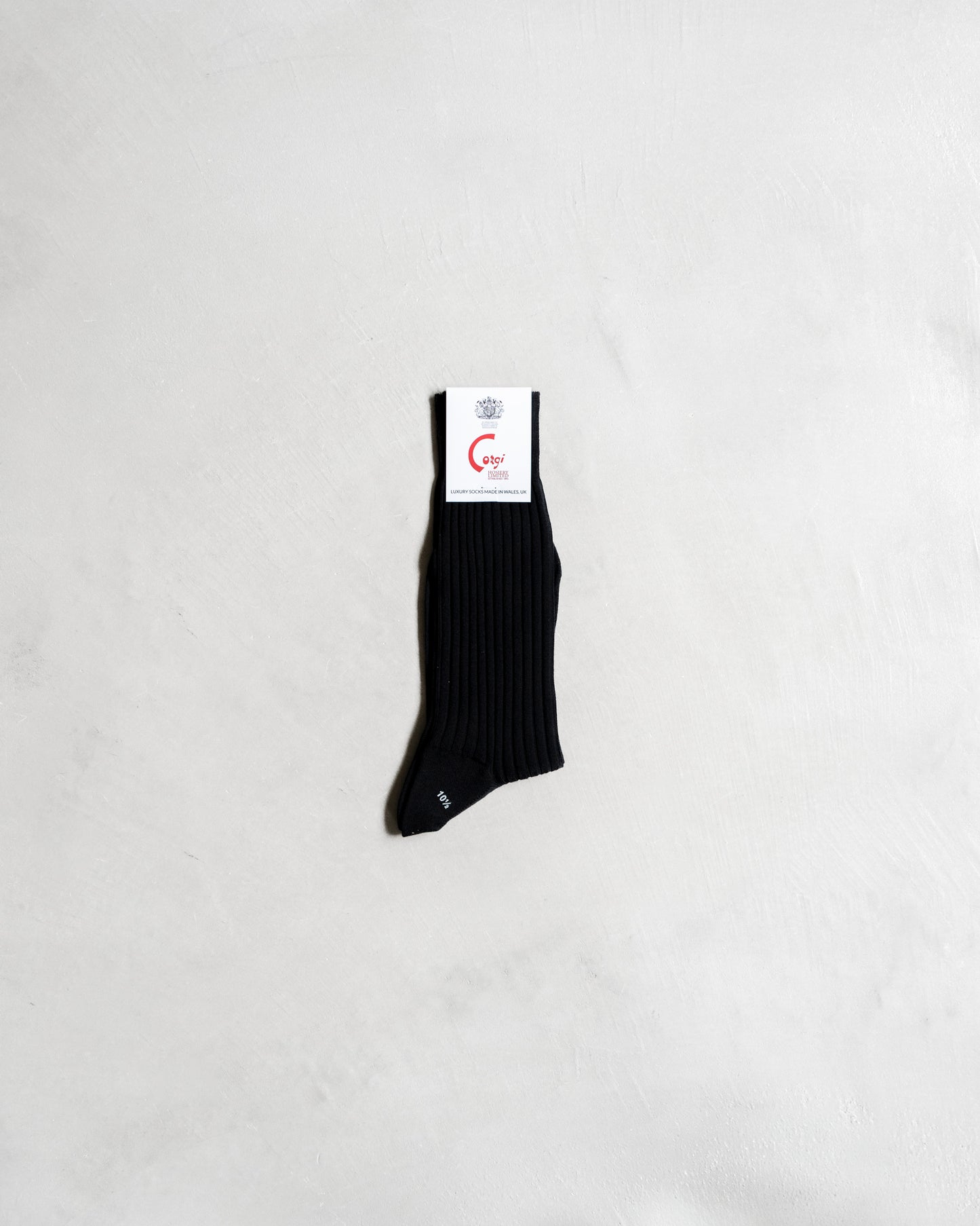 WOOL NYLON RIBBED SOCKS