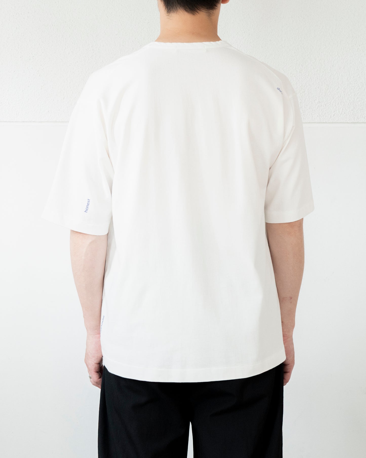 DRY COTTON JERSEY CREW NECK T-SHIRT