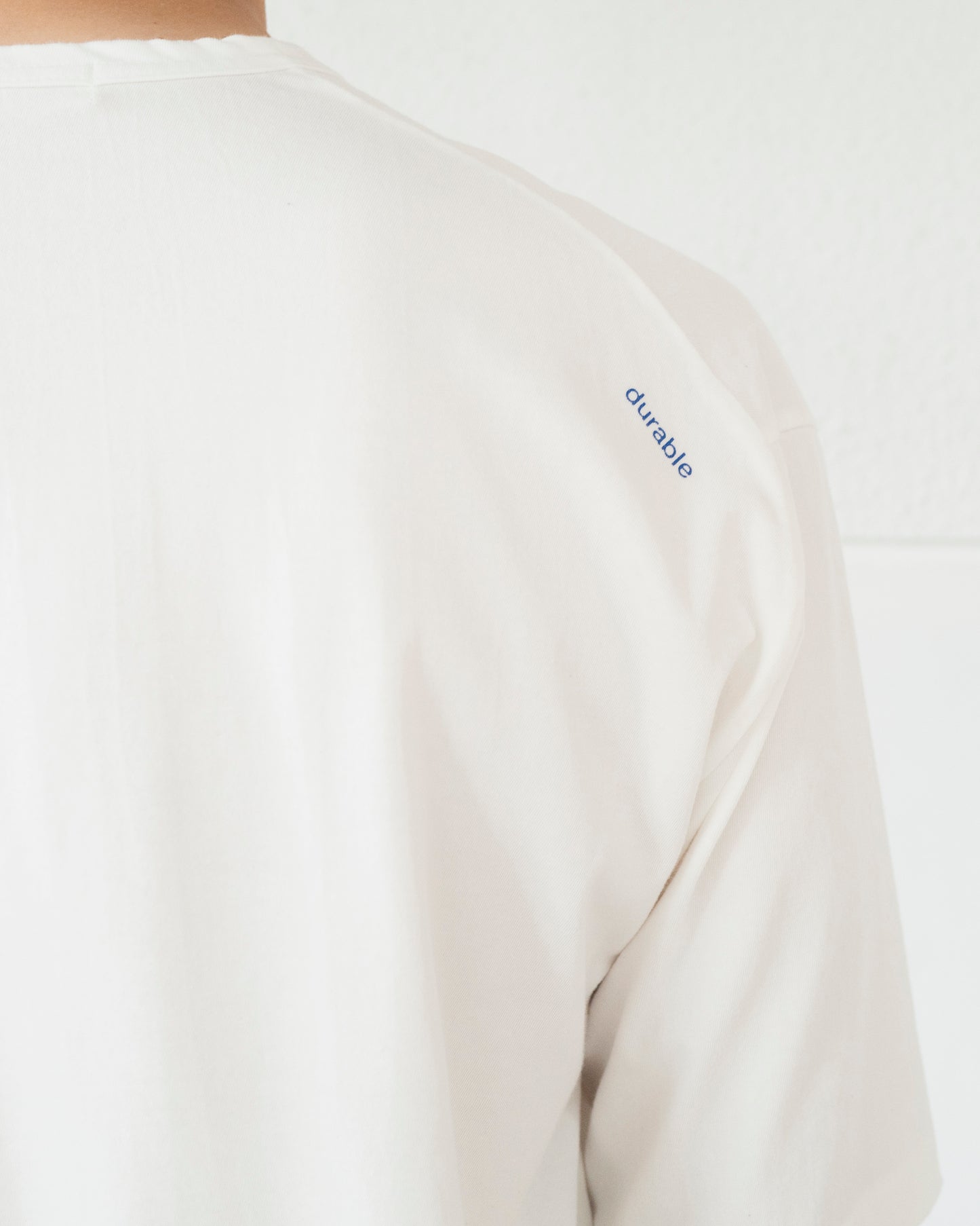 DRY COTTON JERSEY CREW NECK T-SHIRT