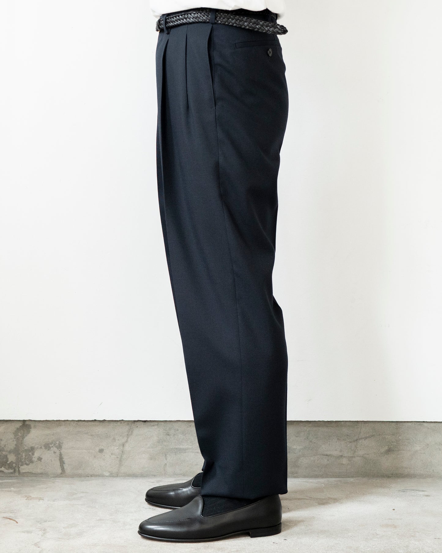 GEORGE WOOL TROUSERS