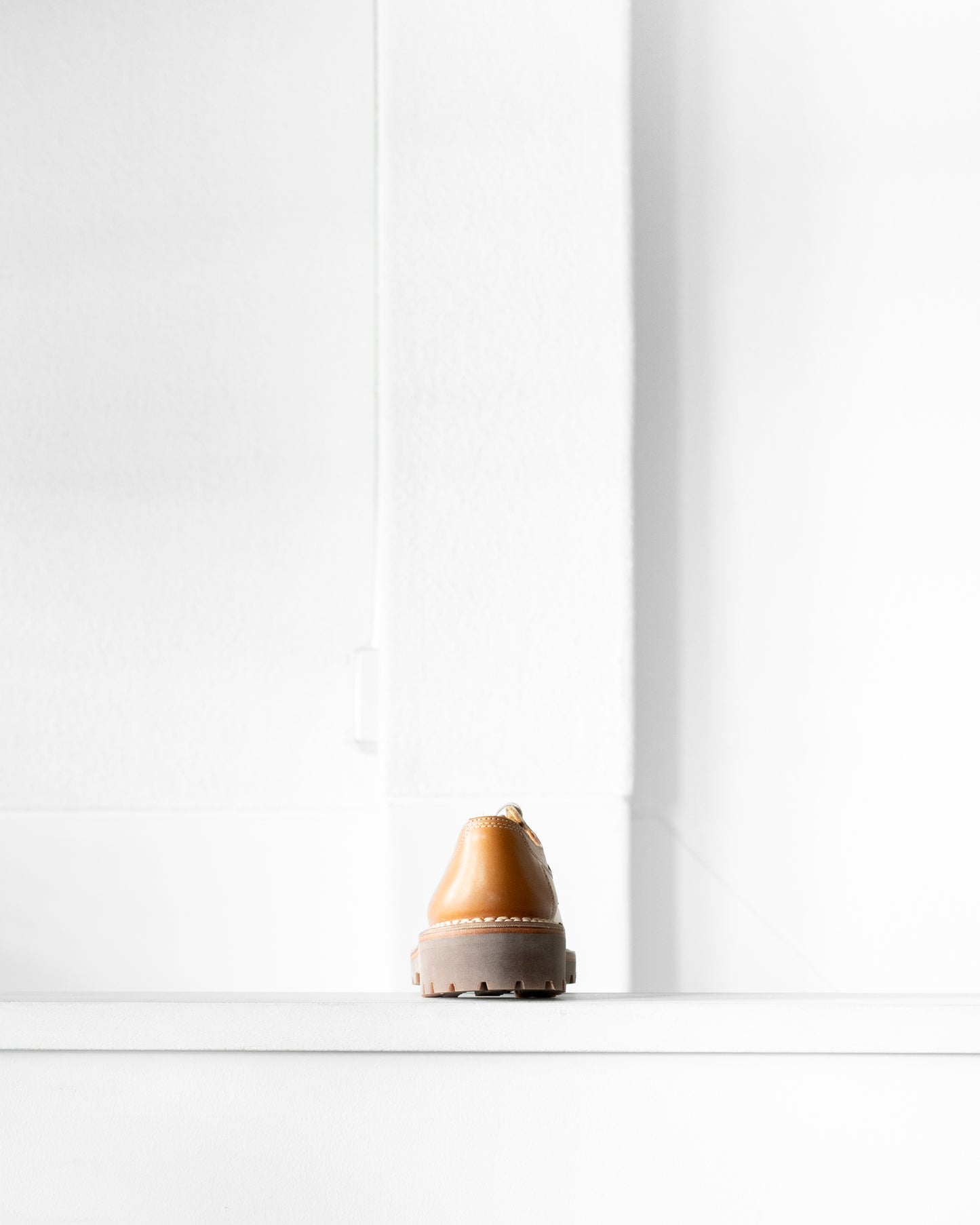 LEATHER DERBY SHOES
