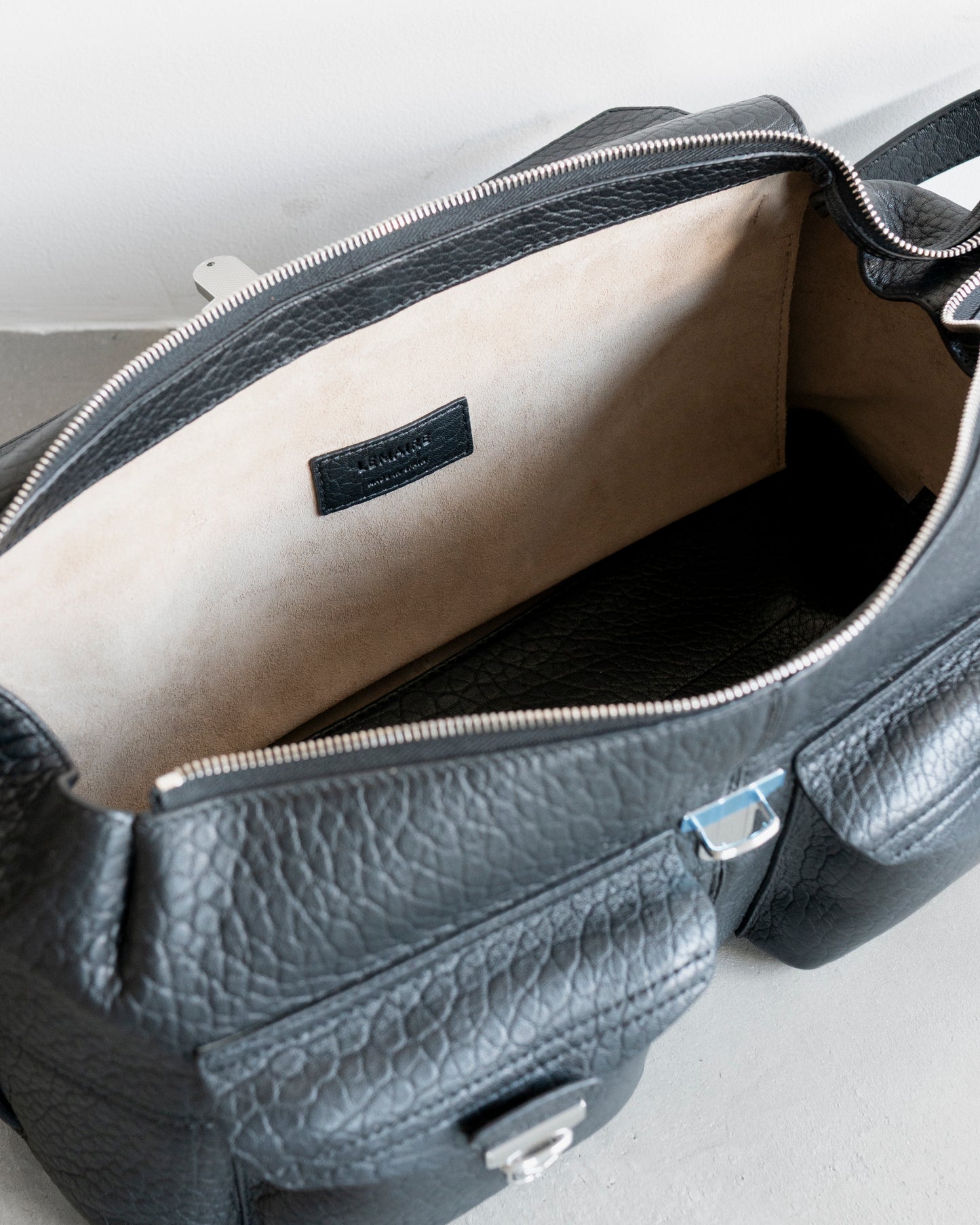 SOFT GEAR BAG IN LEATHER