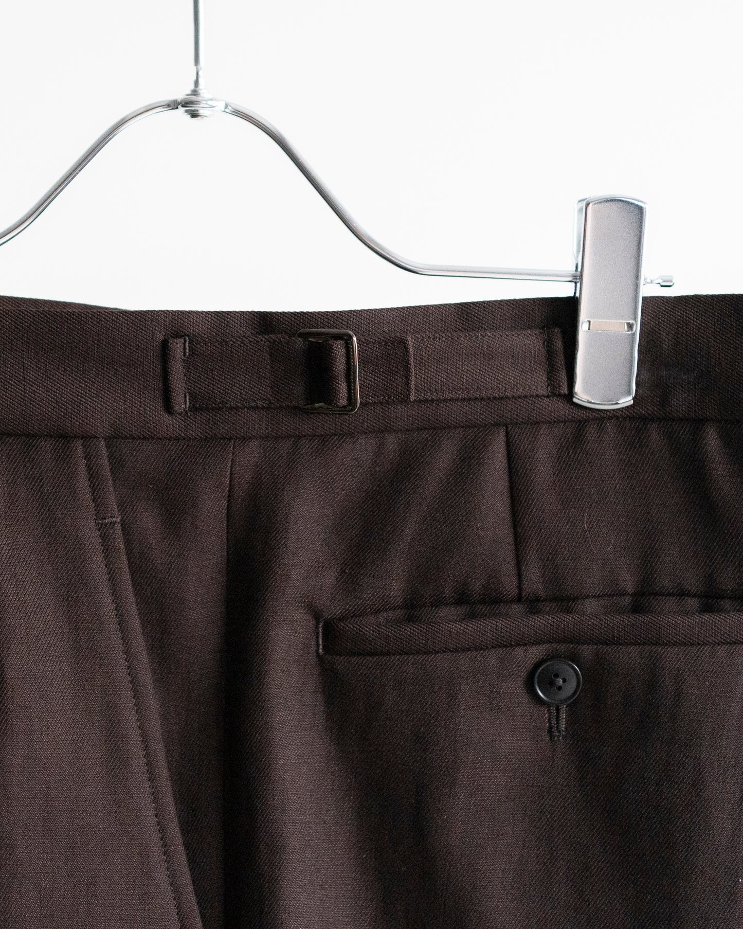 BILL WOOL LINEN SHORT PANTS