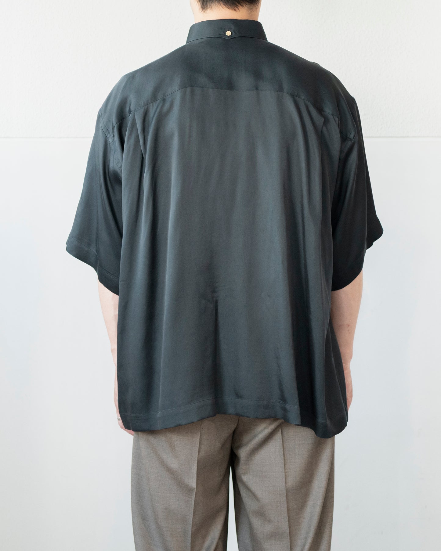 参式軽裳改 FABRIC DYED CUPRO EMBROIDERY SHIRT