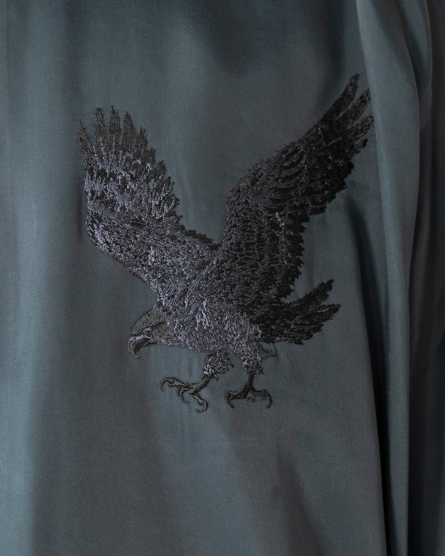 参式軽裳改 FABRIC DYED CUPRO EMBROIDERY SHIRT