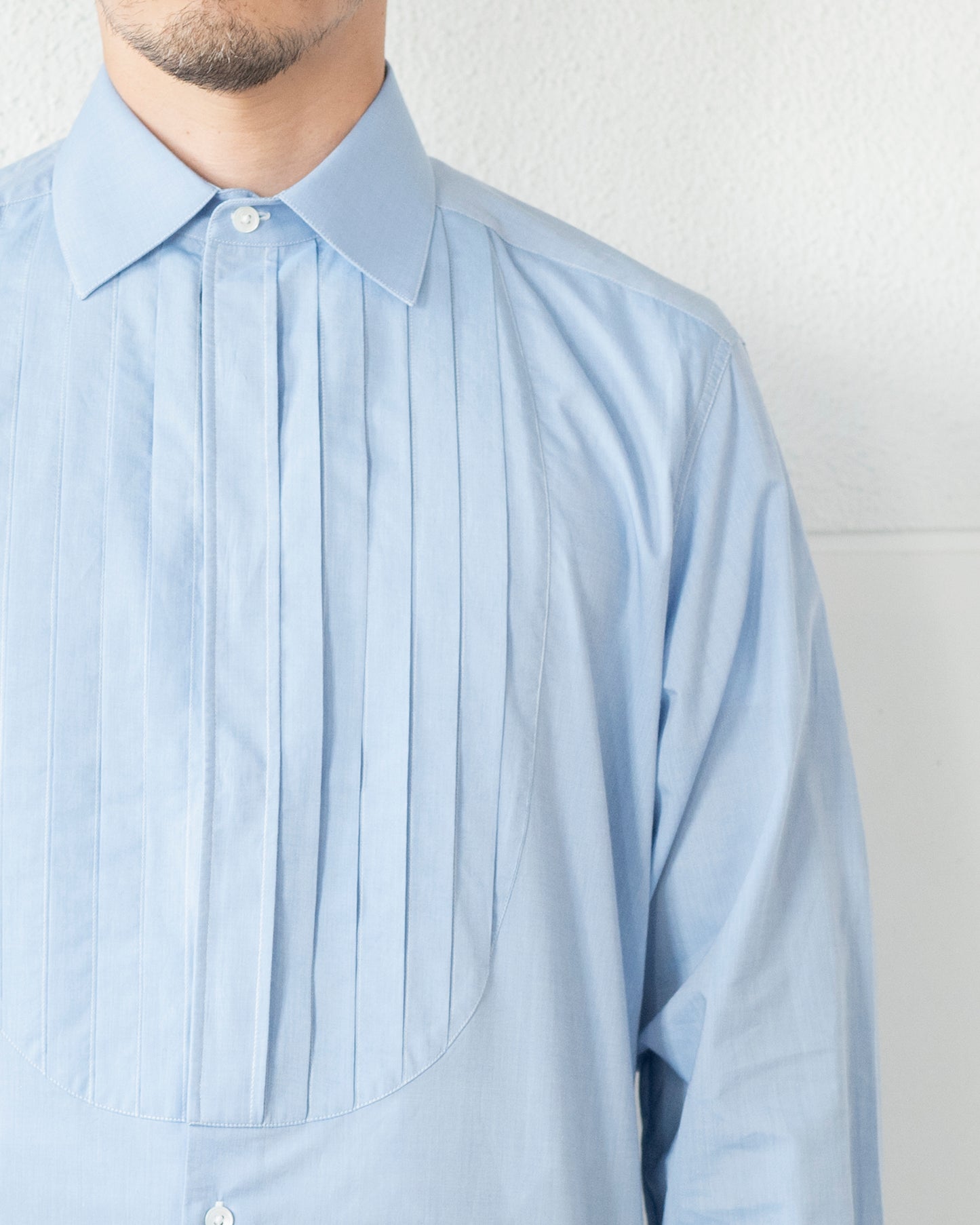 PLEATED BUNNY SHIRT
