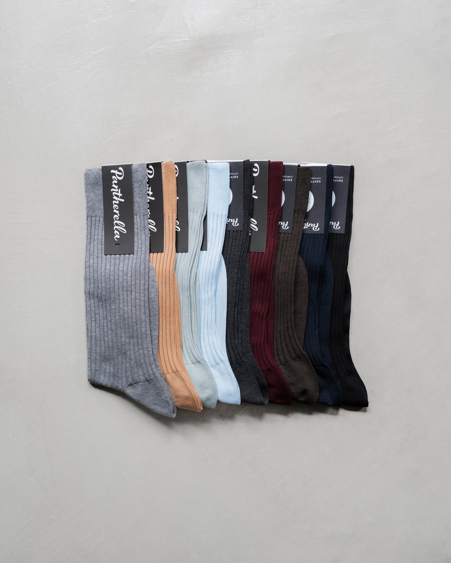 DANVERS COTTON RIBBED SOCKS