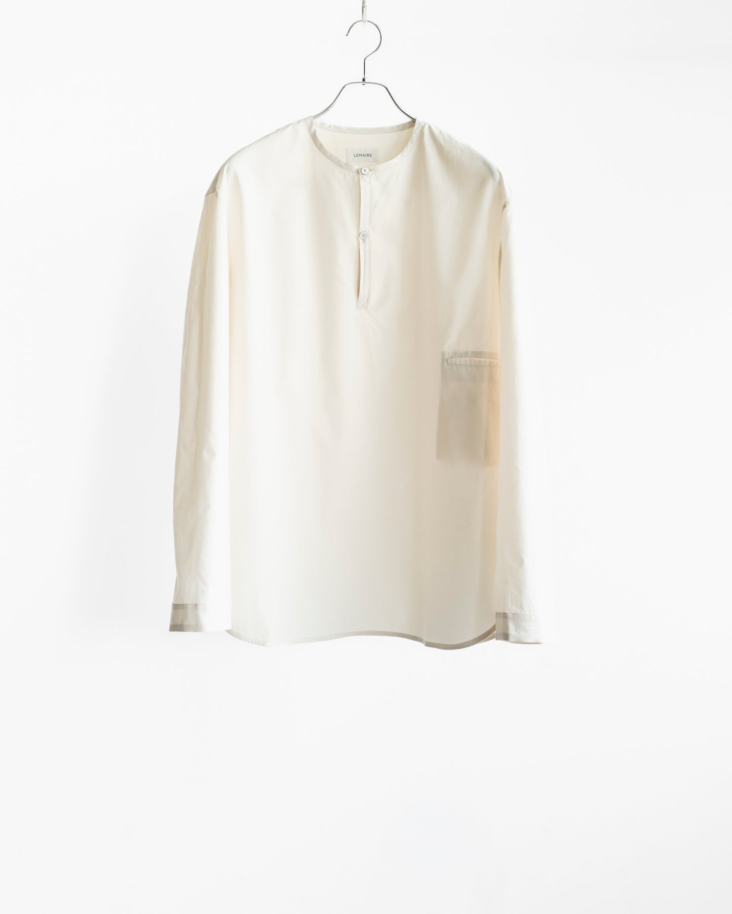 VAREUSE TOP IN WASHED COTTON SILK