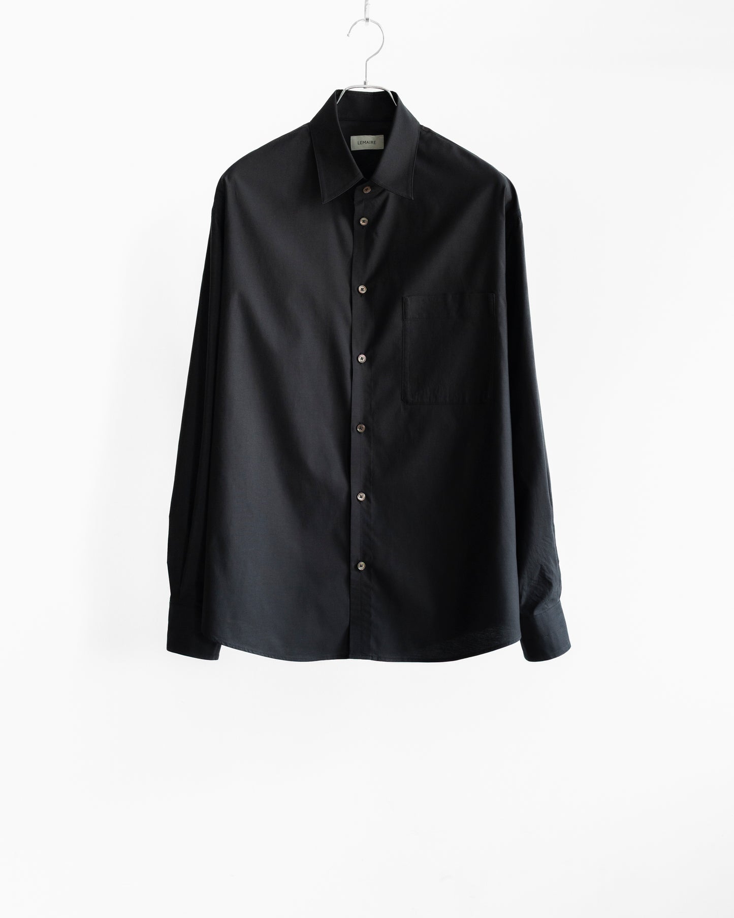 REGULAR SHIRT IN WASHED COTTON SILK