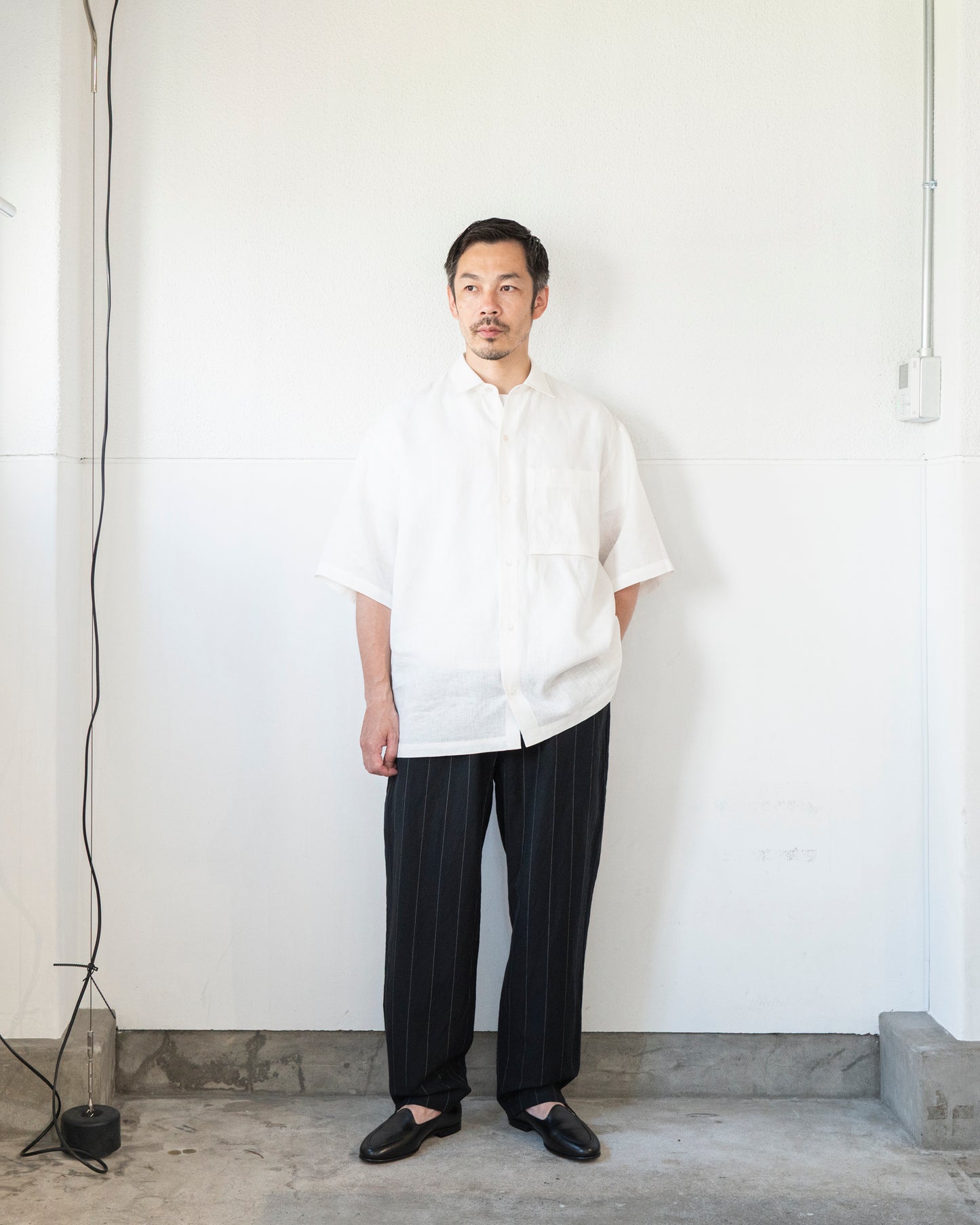 SAM LINEN SHORT SLEEVE SHIRT