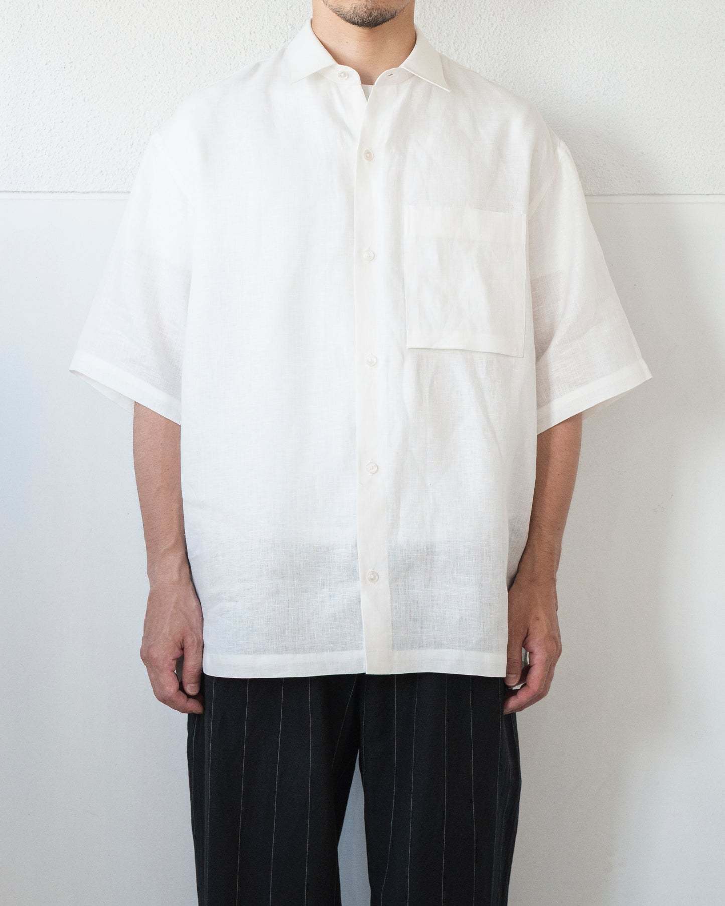 SAM LINEN SHORT SLEEVE SHIRT