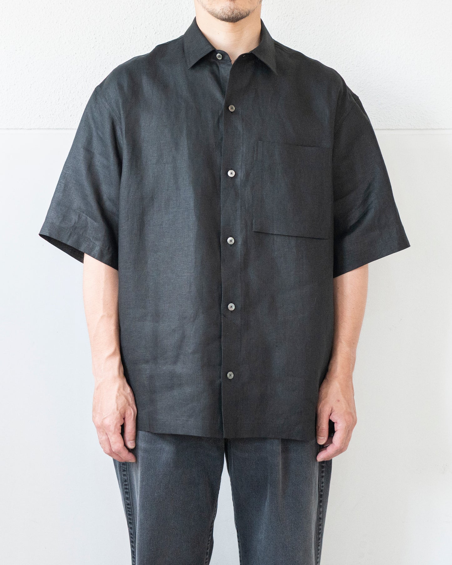 SAM LINEN SHORT SLEEVE SHIRT