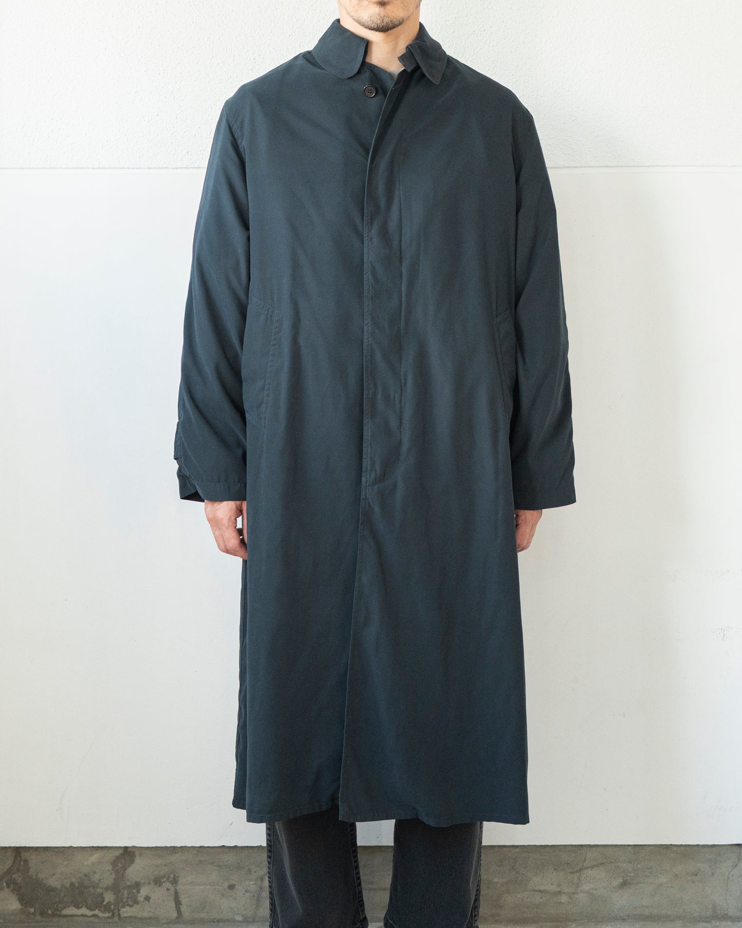 PEACHED TRENCH COAT