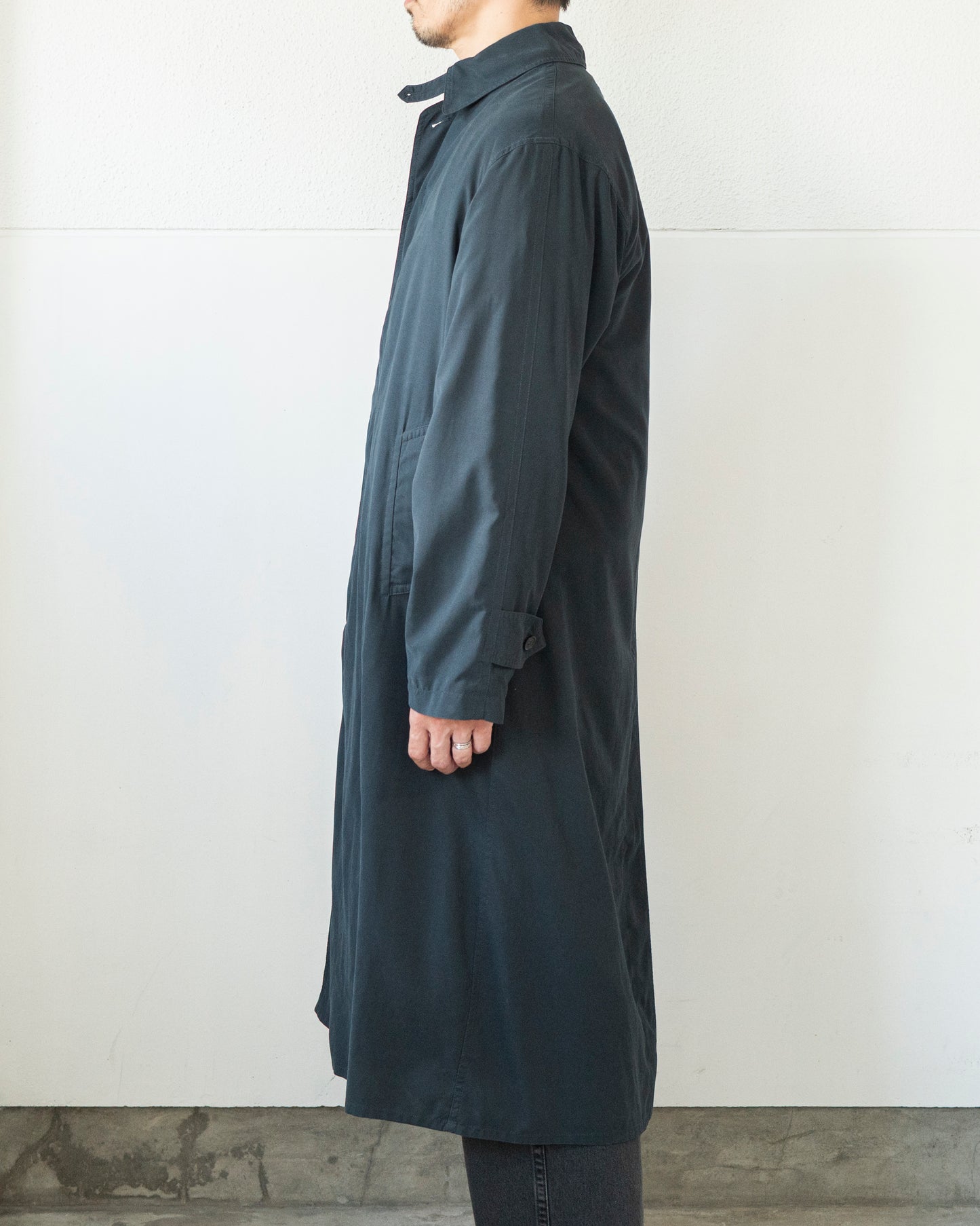 PEACHED TRENCH COAT