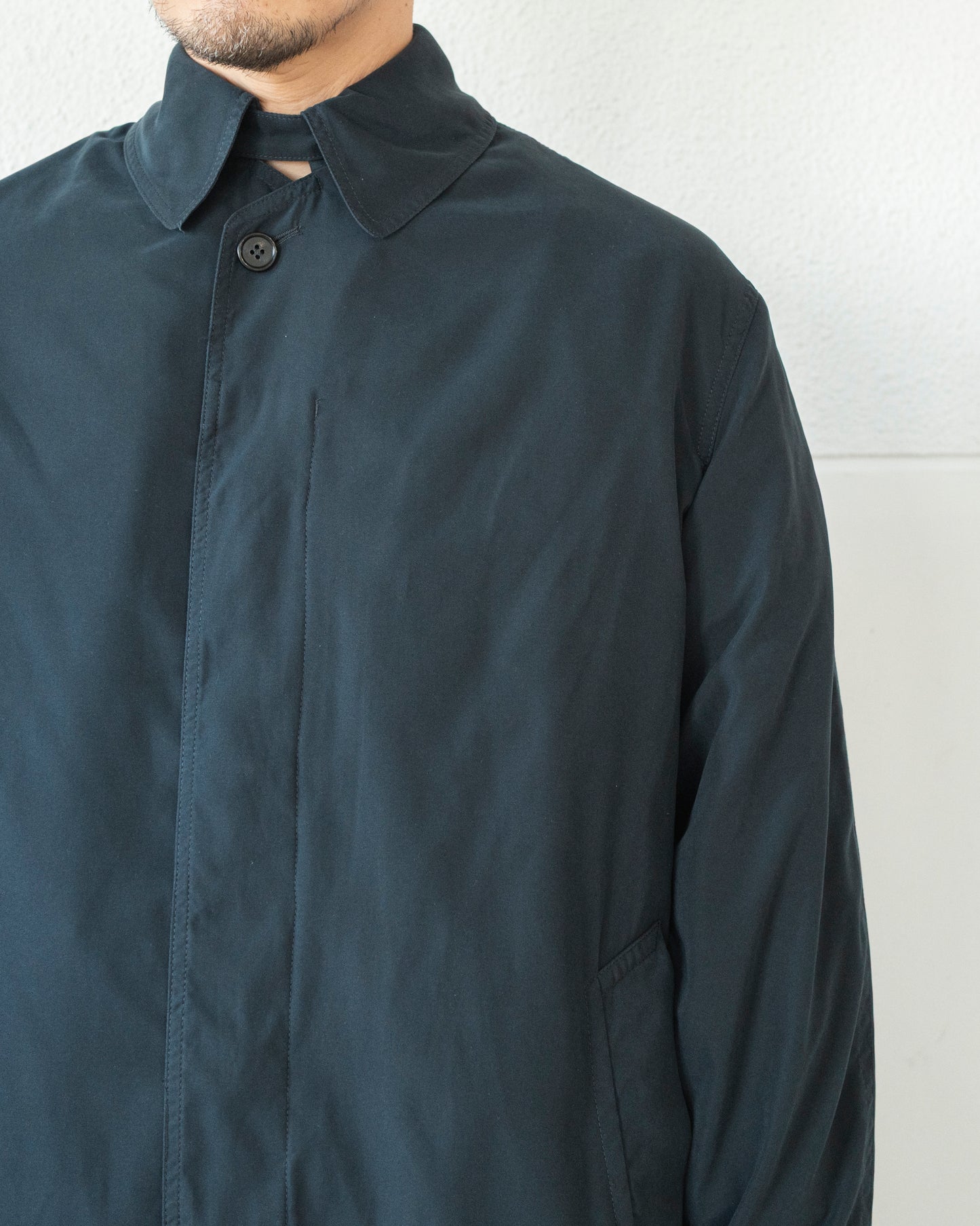 PEACHED TRENCH COAT