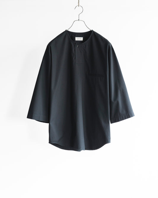 SHORT SLEEVE HENLEY TOP