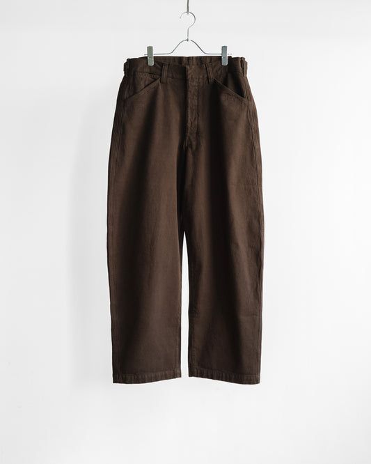 MAXI WORKWEAR PANTS IN HEAVY GARMENT-DYED BROKEN TWILL