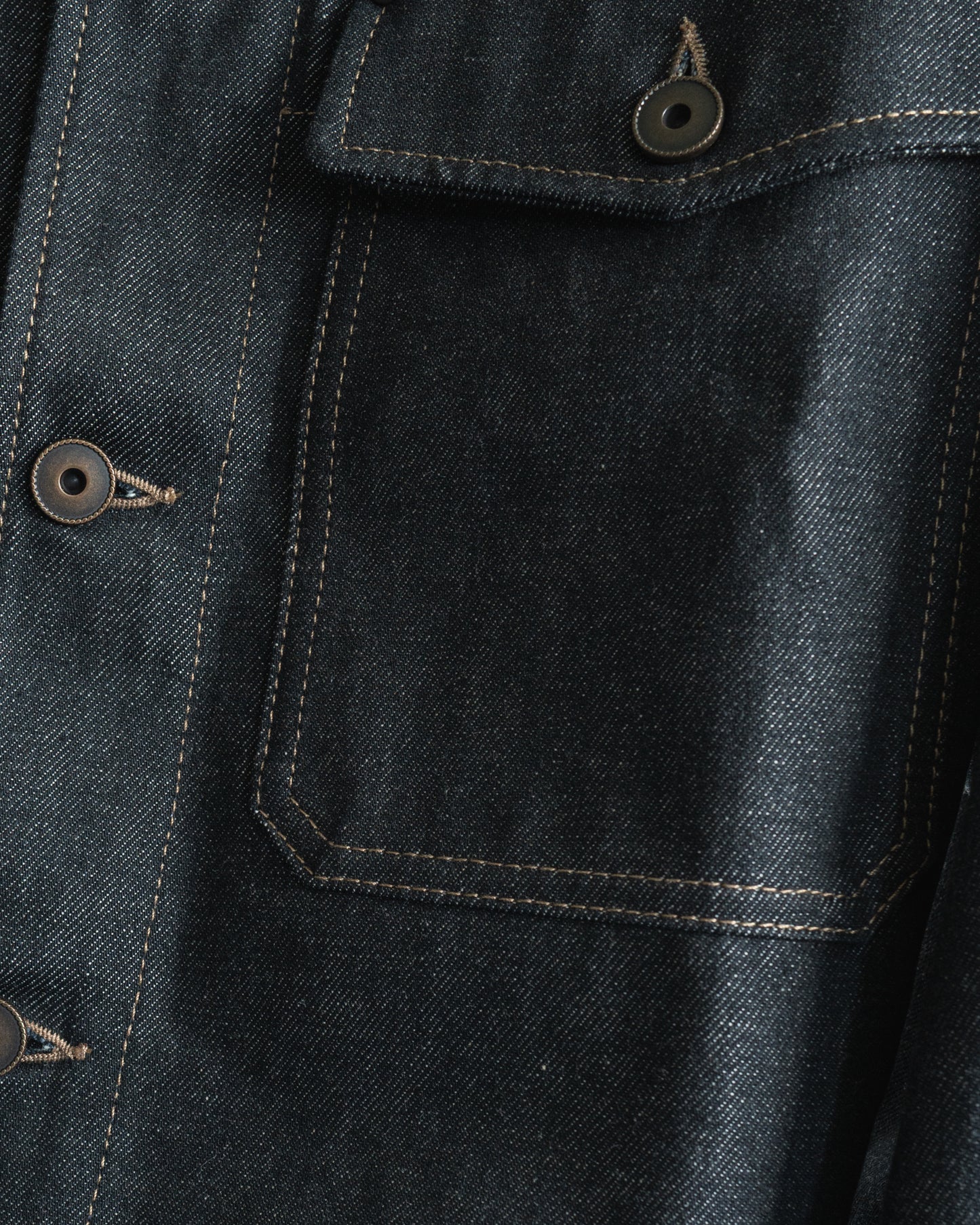 TRUCKER JACKET IN SLATE DENIM